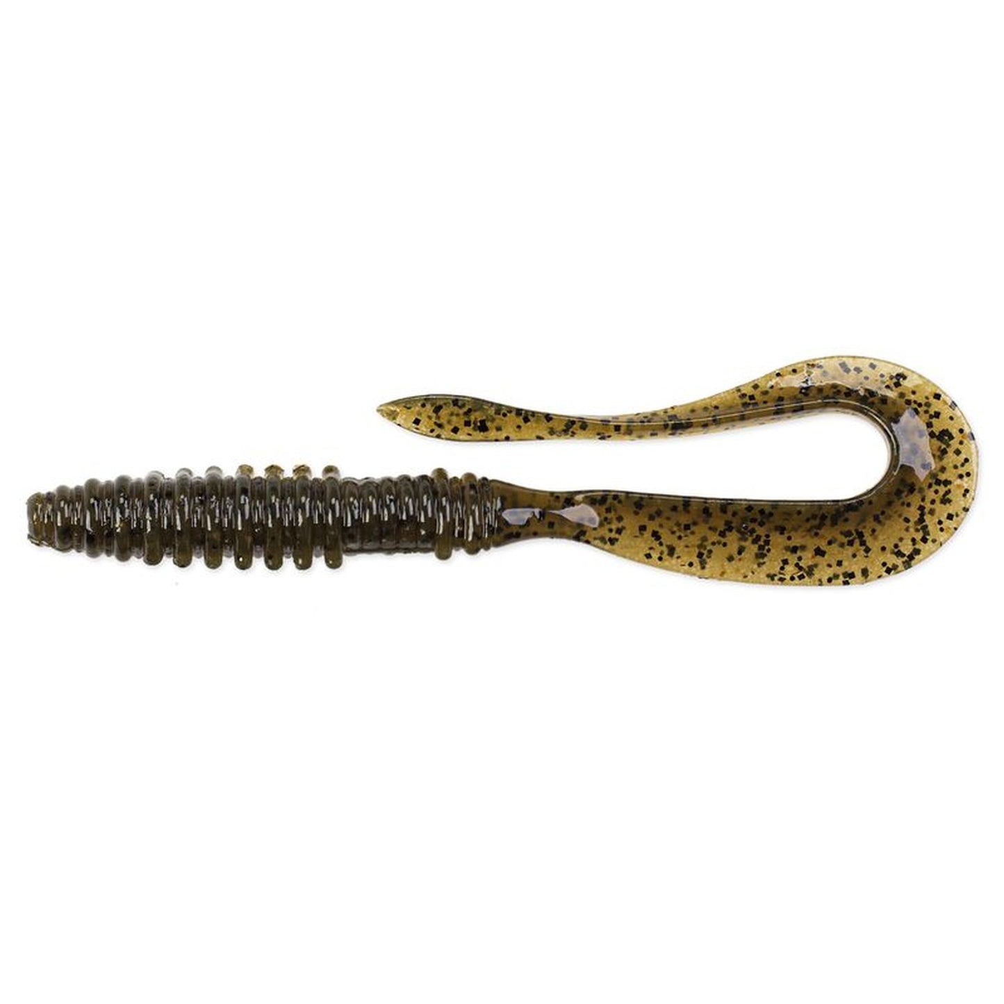 Keitech Mad Wag Slim 101 Green Pumpkin PP