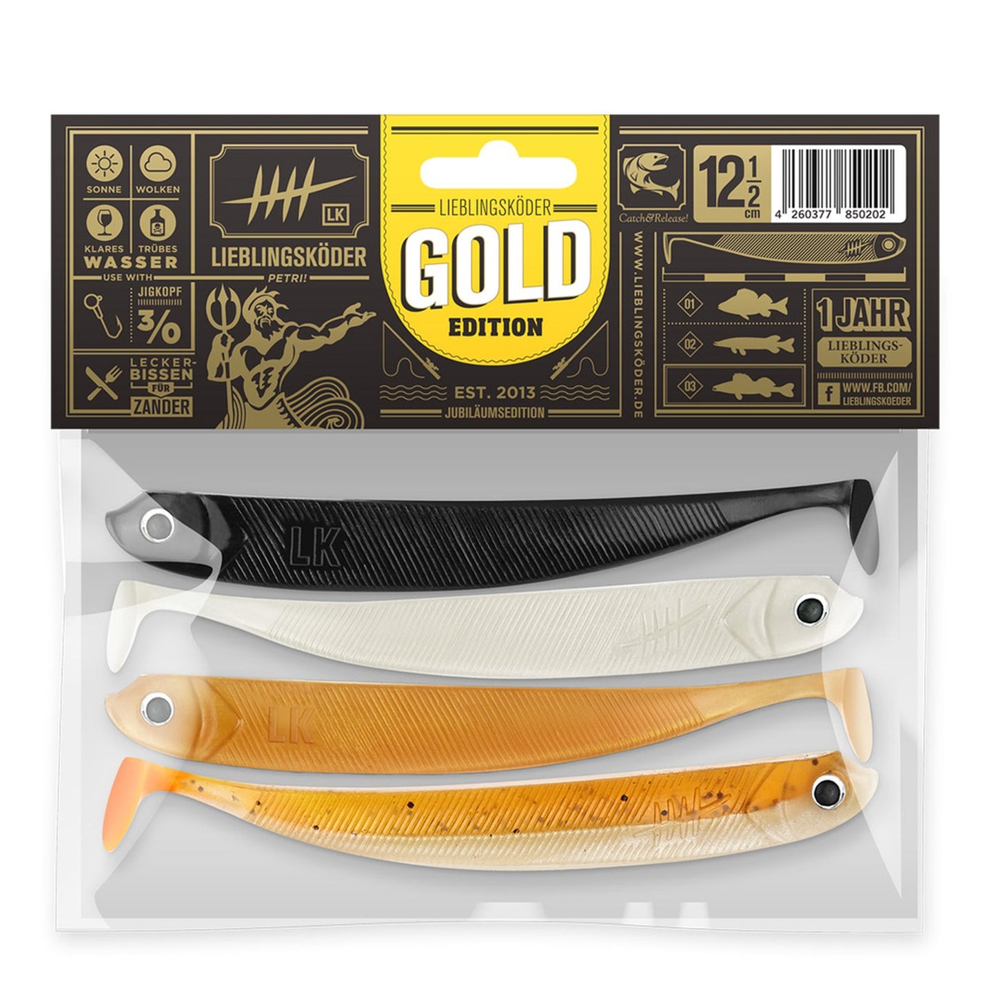 Lieblingskoeder Gummifische Gold Edition