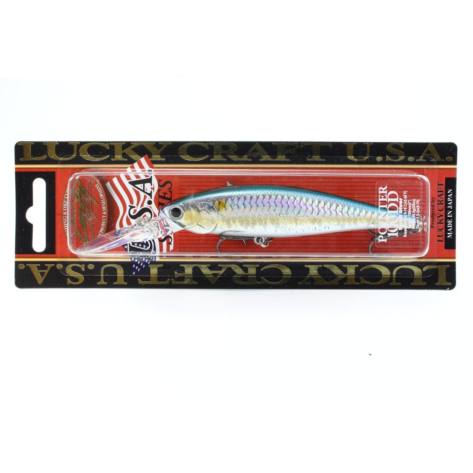 Lucky Craft Pointer 100 DDSP MS American Shad