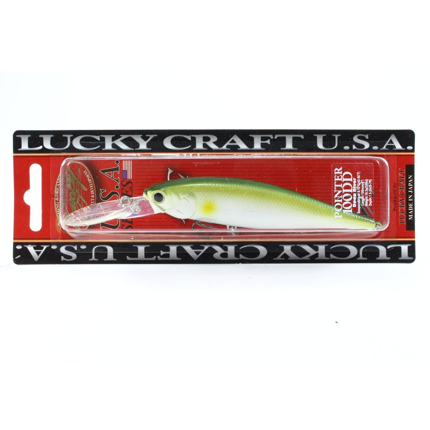 Lucky Craft Pointer 100 DDSP Pearl Ayu