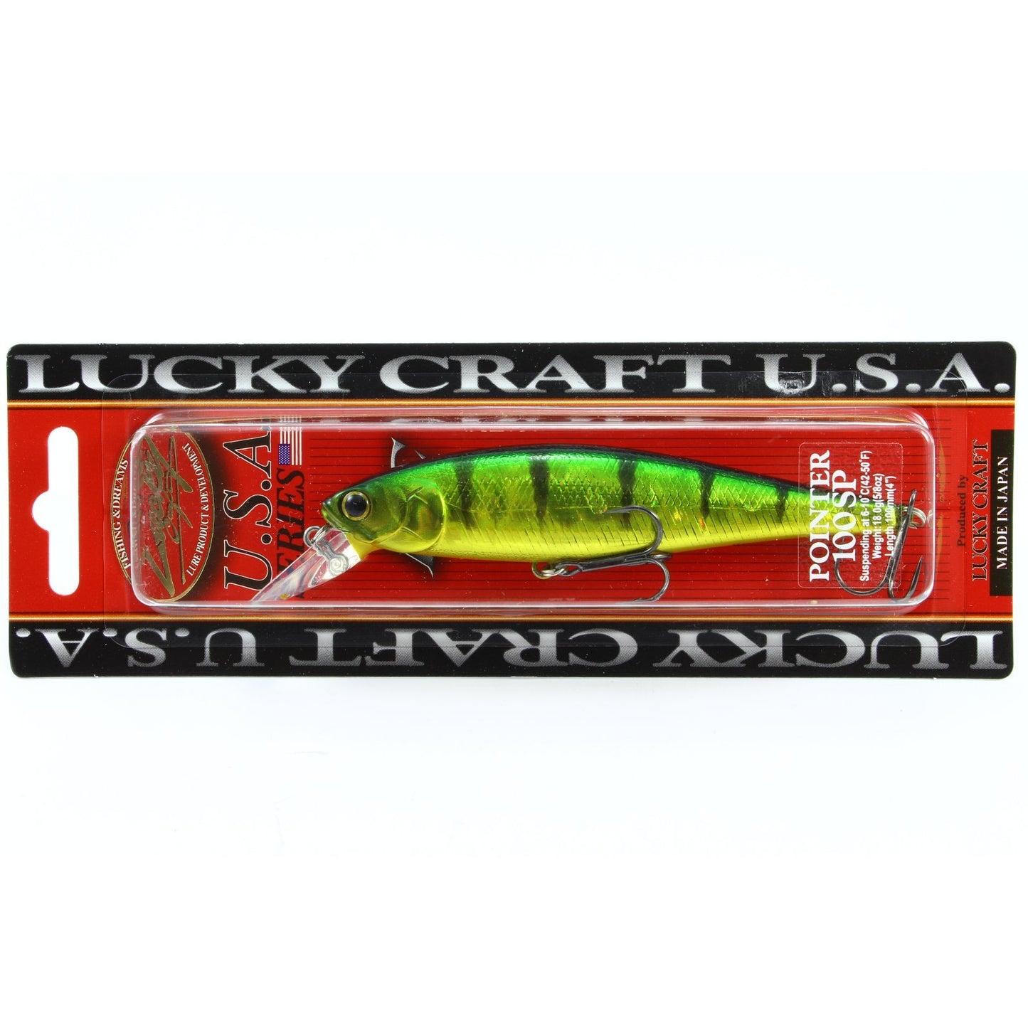 Lucky Craft Pointer 100 SP Aurora Green Perch