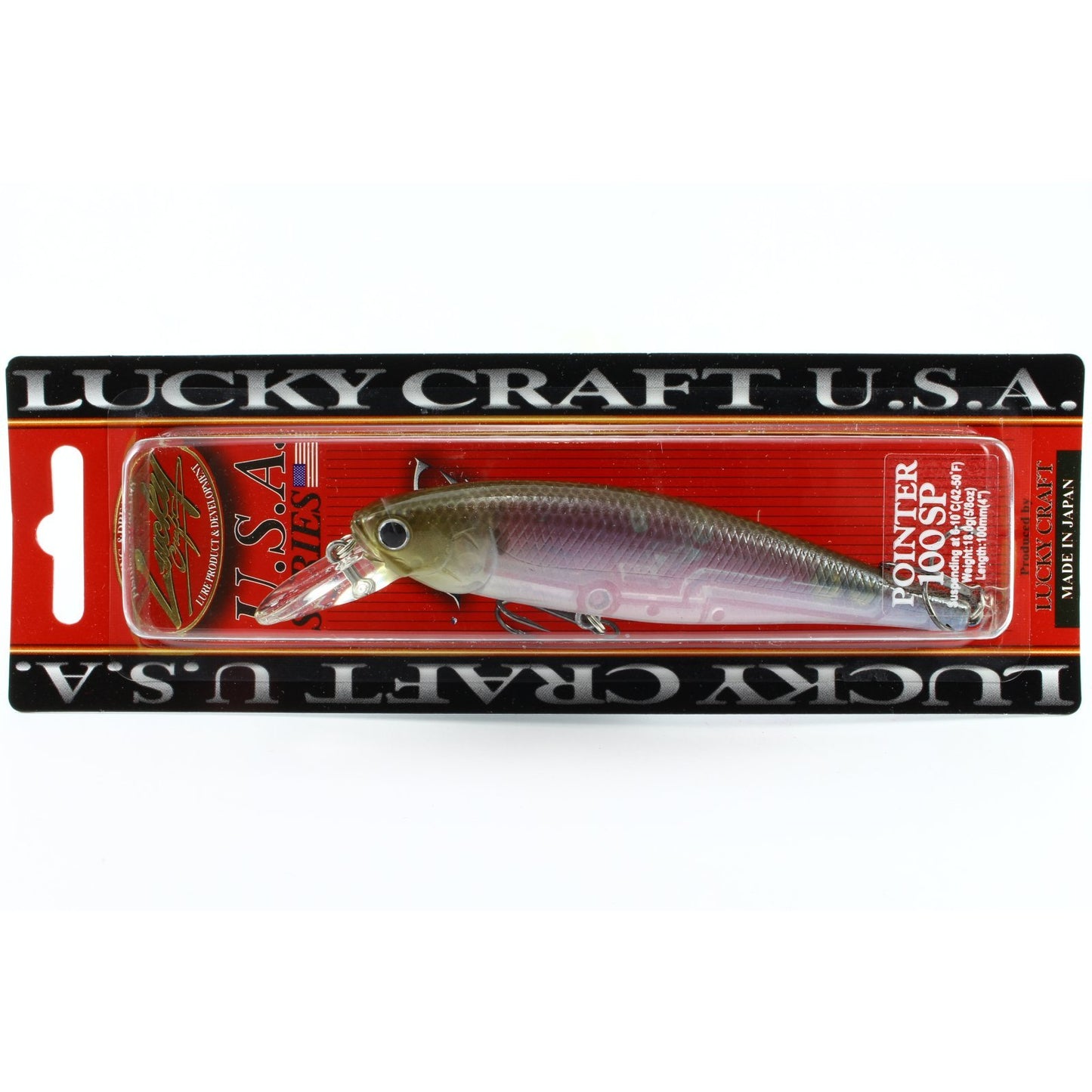 Lucky Craft Pointer 100 SP Ghost Minnow