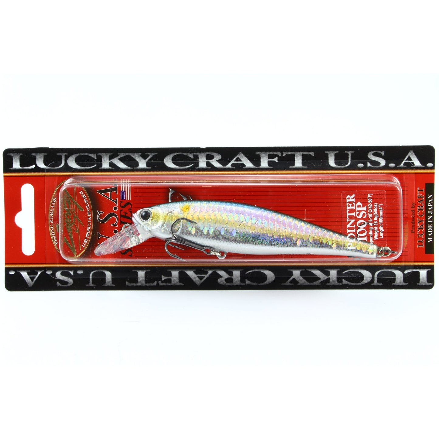 Lucky Craft Pointer 100 SP MS American Shad