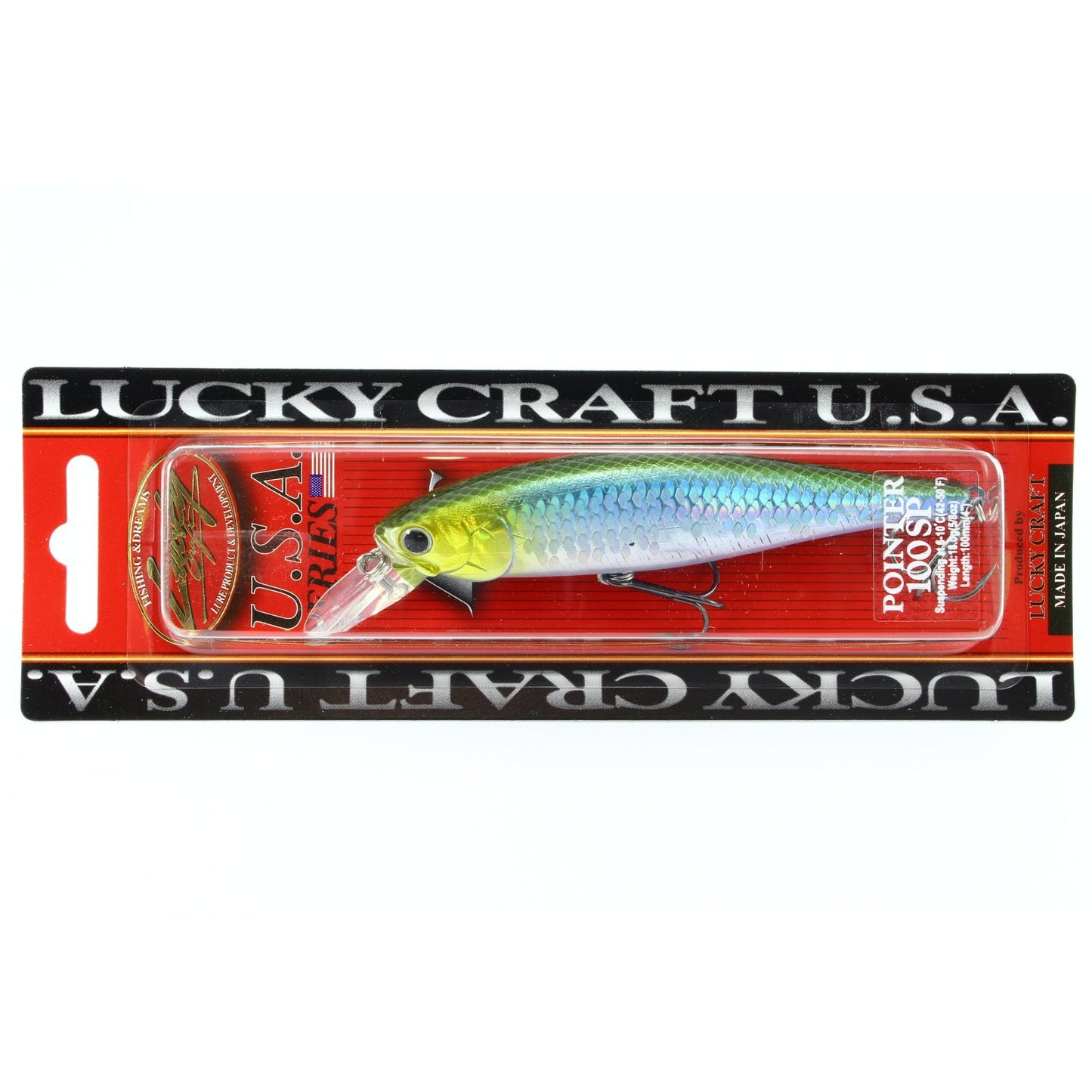 Lucky Craft Pointer 100 SP MS Japan Shad