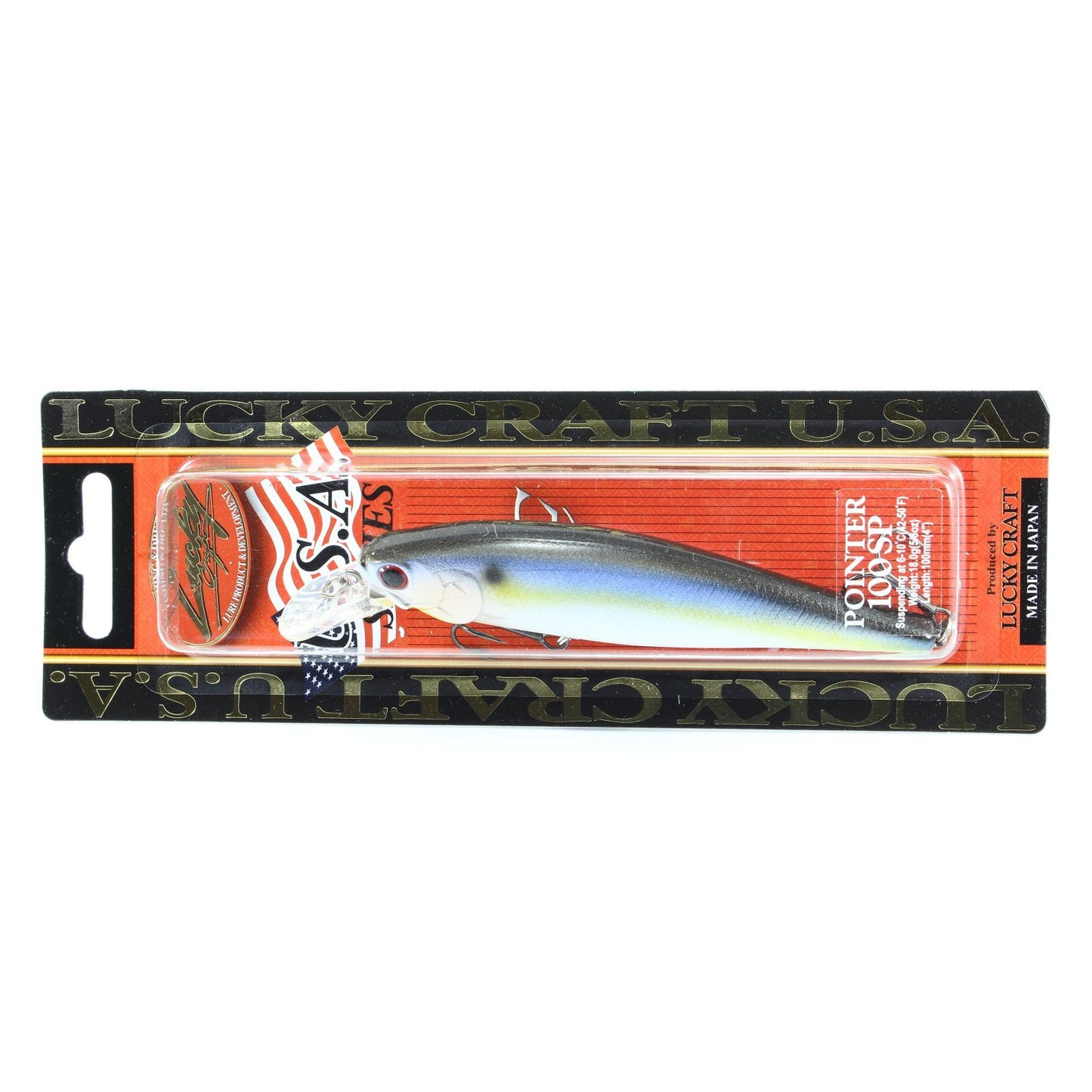 Lucky Craft Pointer 100 SP Pearl Threadfin Shad