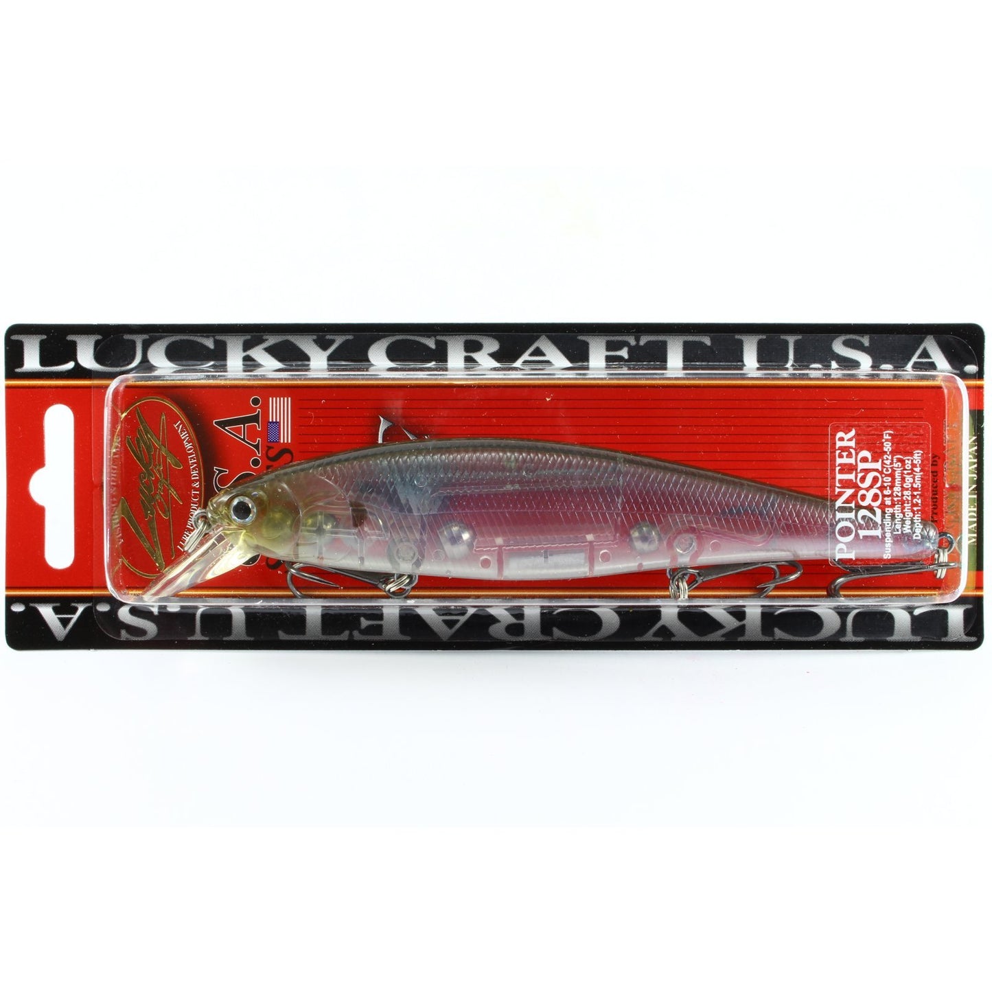 Lucky Craft Pointer 128 SP Ghost Minnow