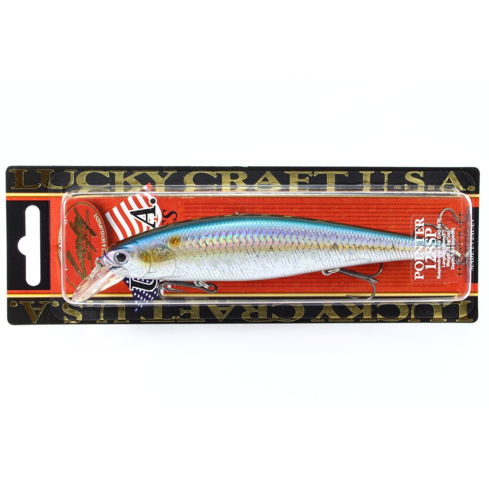 Lucky Craft Pointer 128 SP MS American Shad