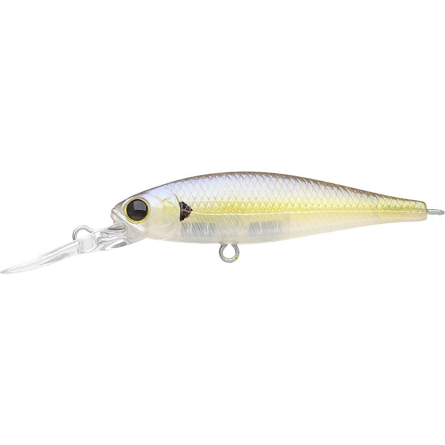 Lucky Craft Pointer 48 DDSP 250 Chartreuse Shad