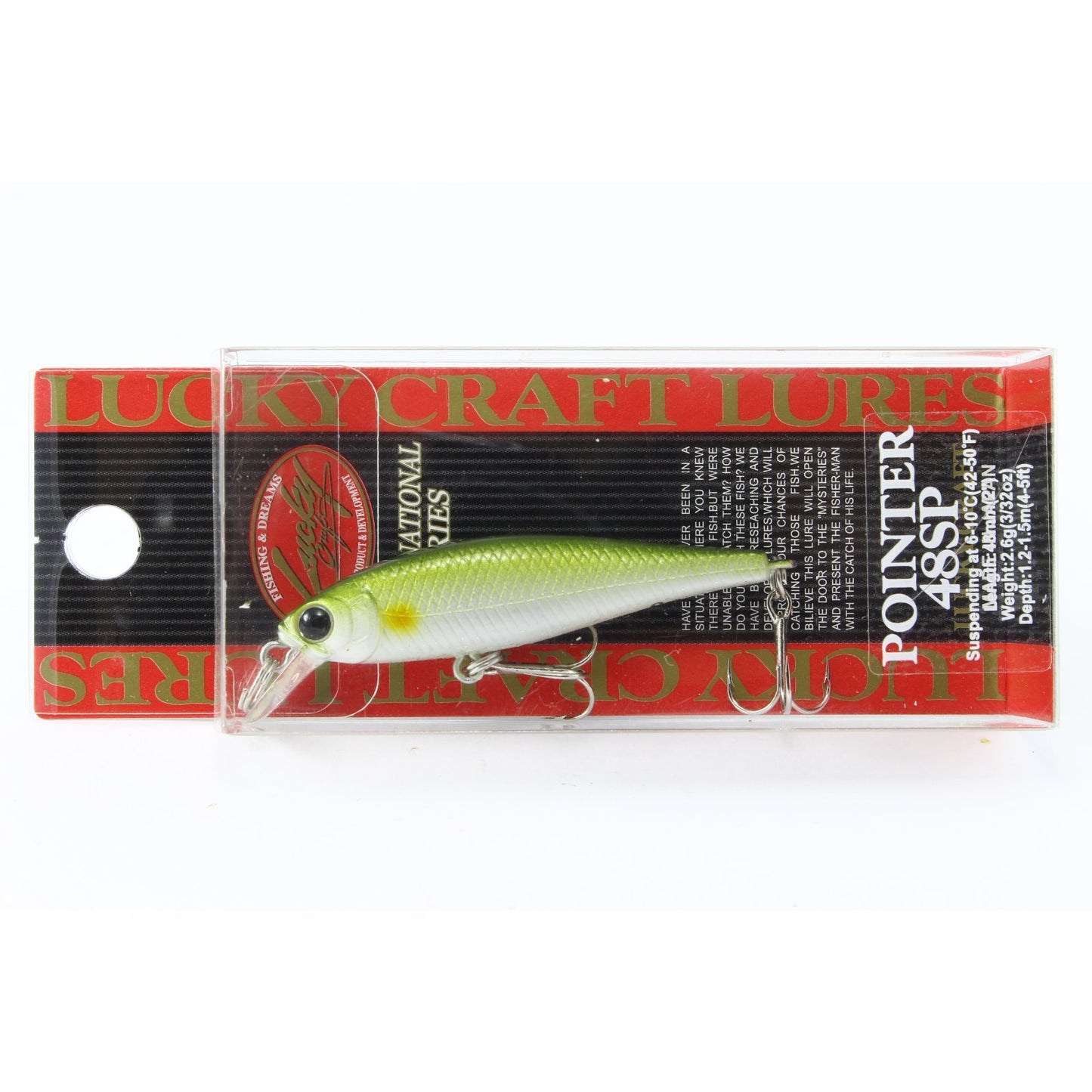 Lucky Craft Pointer 48 SP Pearl Ayu