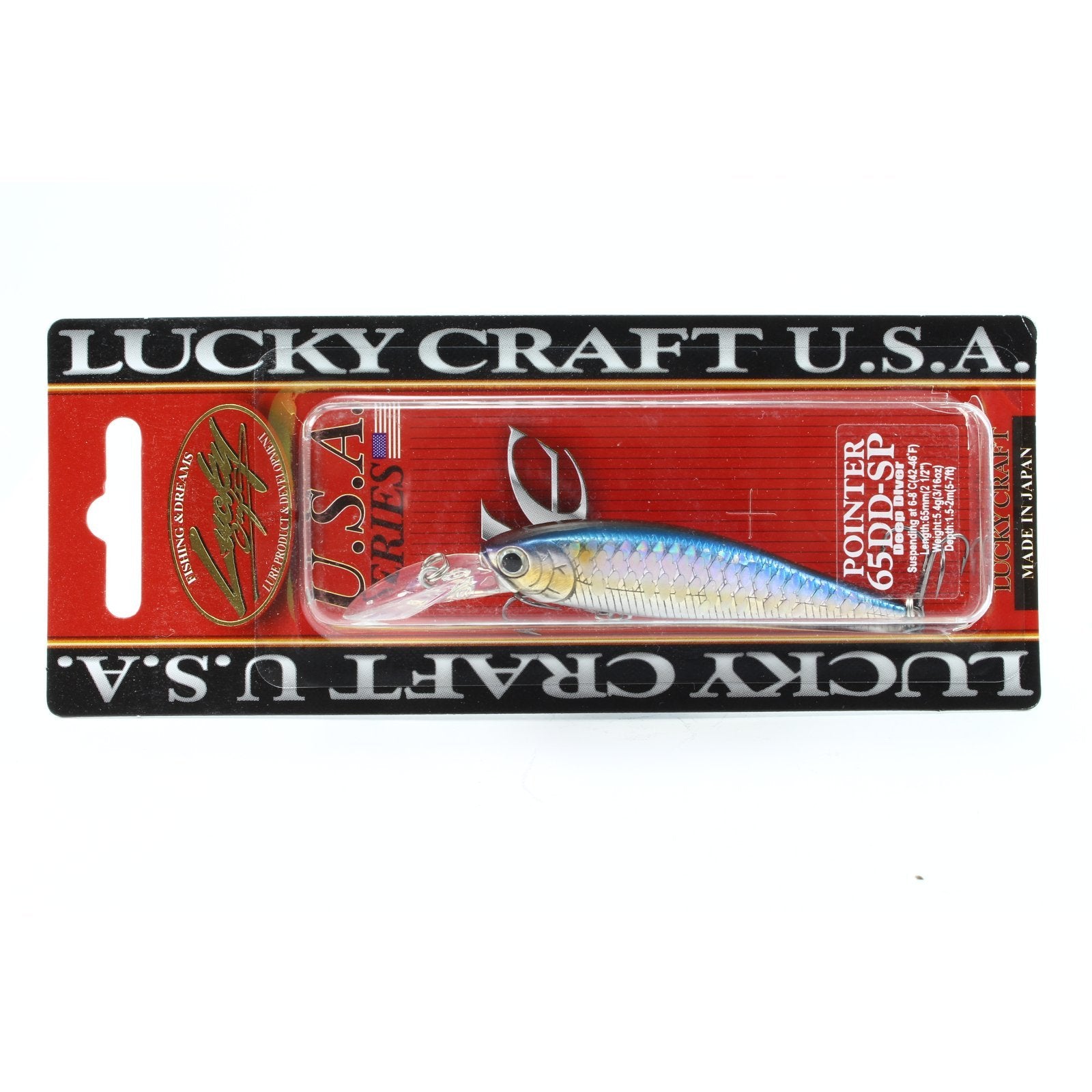 Lucky Craft Pointer 65 DDSP MS American Shad