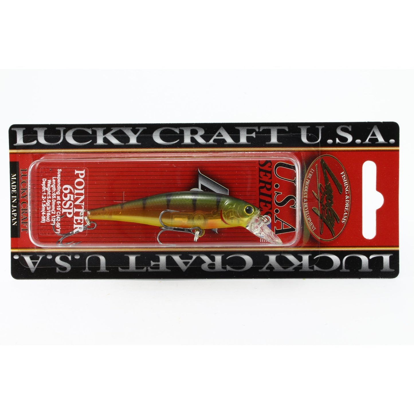 Lucky Craft Pointer 65 SP Aurora Gold Northern Perch