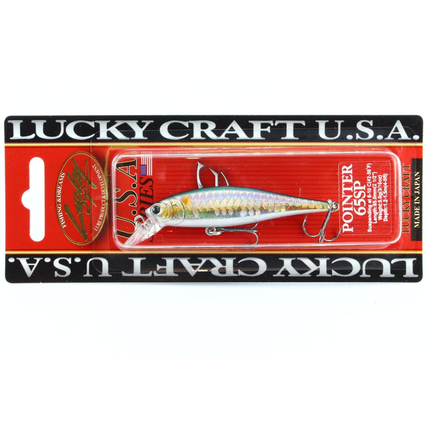 Lucky Craft Pointer 65 SP MS American Shad