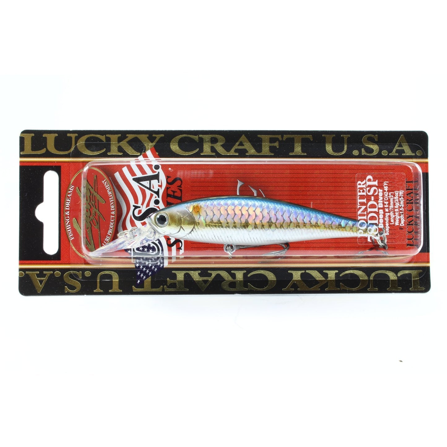 Lucky Craft Pointer 78 DDSP MS American Shad