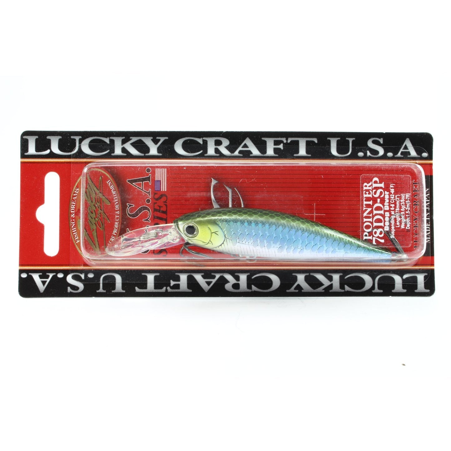 Lucky Craft Pointer 78 DDSP MS Japan Shad