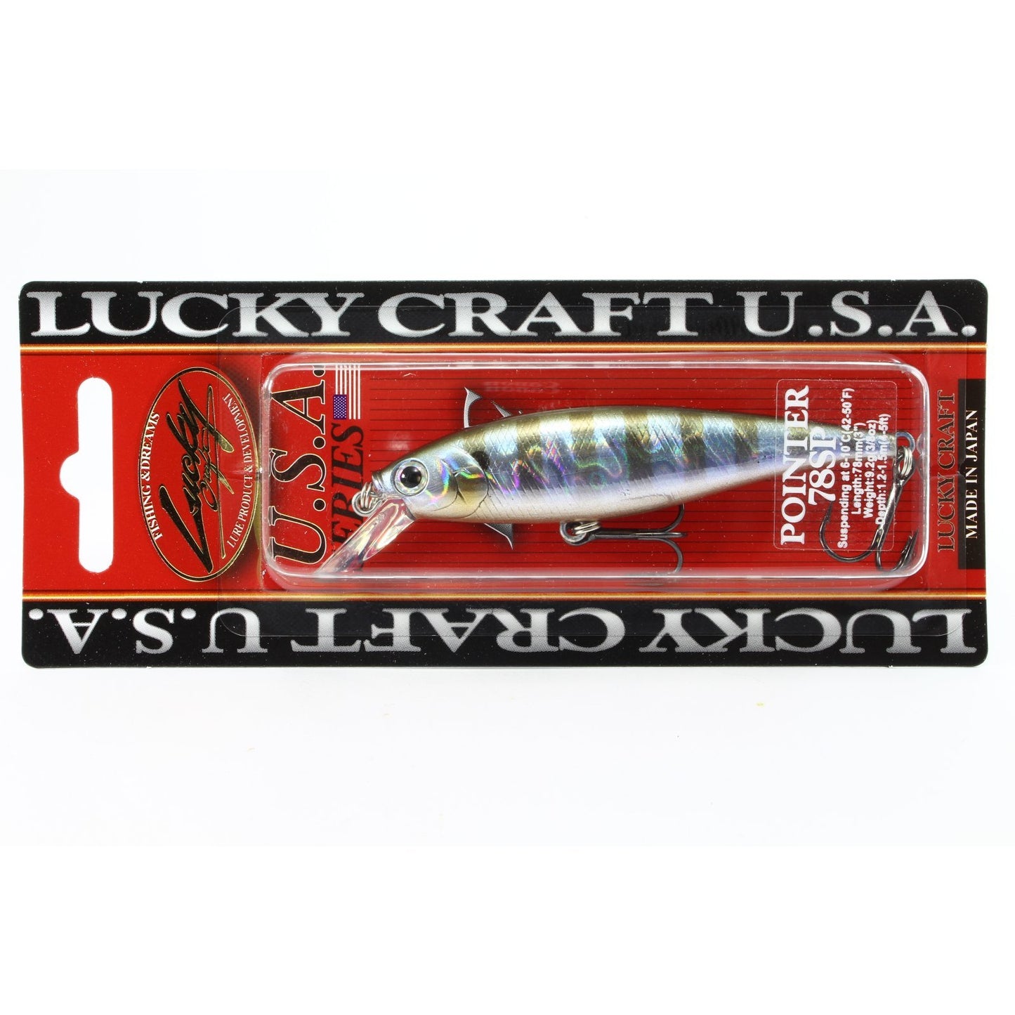 Lucky Craft Pointer 78 SP Aurora Blue Gill