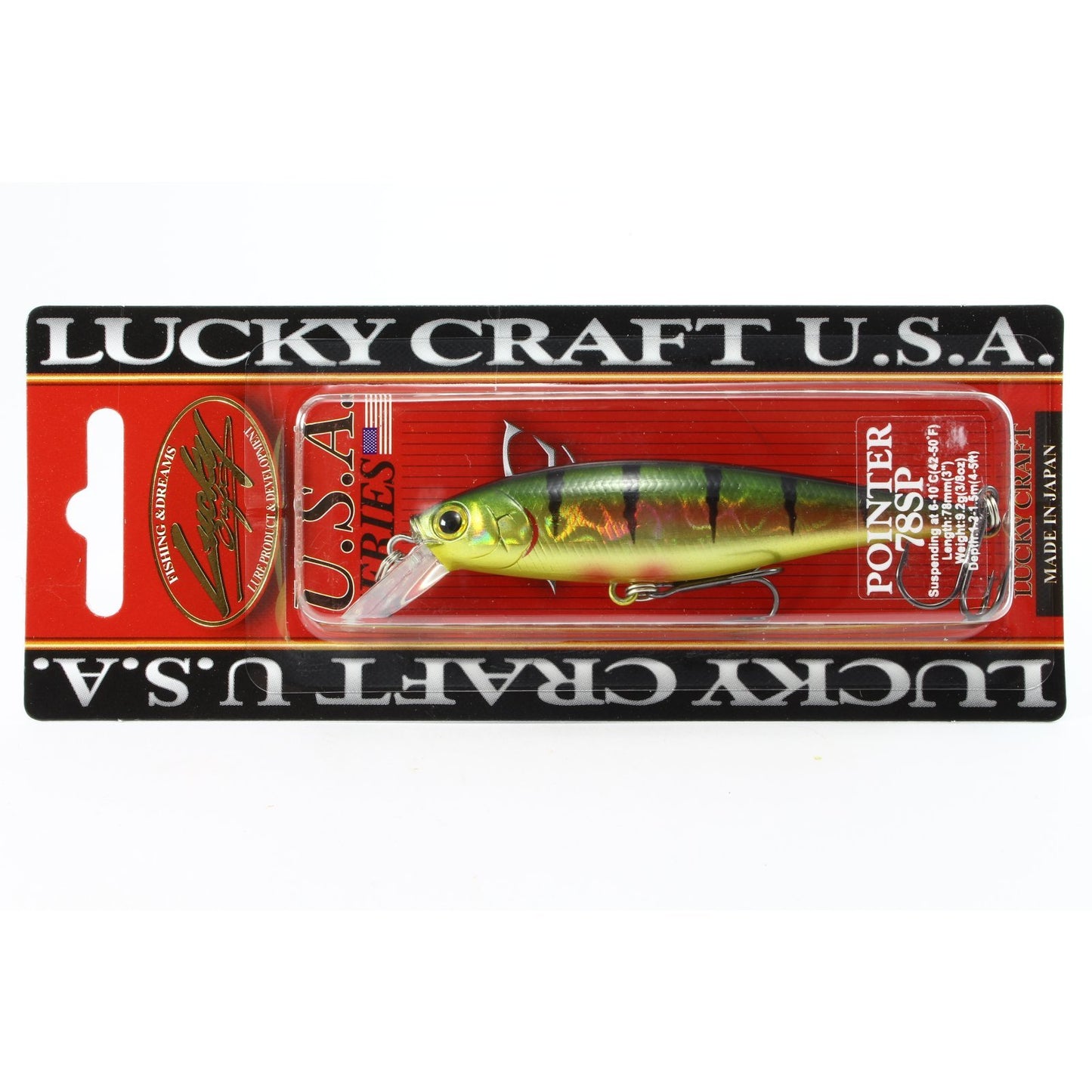 Lucky Craft Pointer 78 SP Aurora Gold Northern Perch