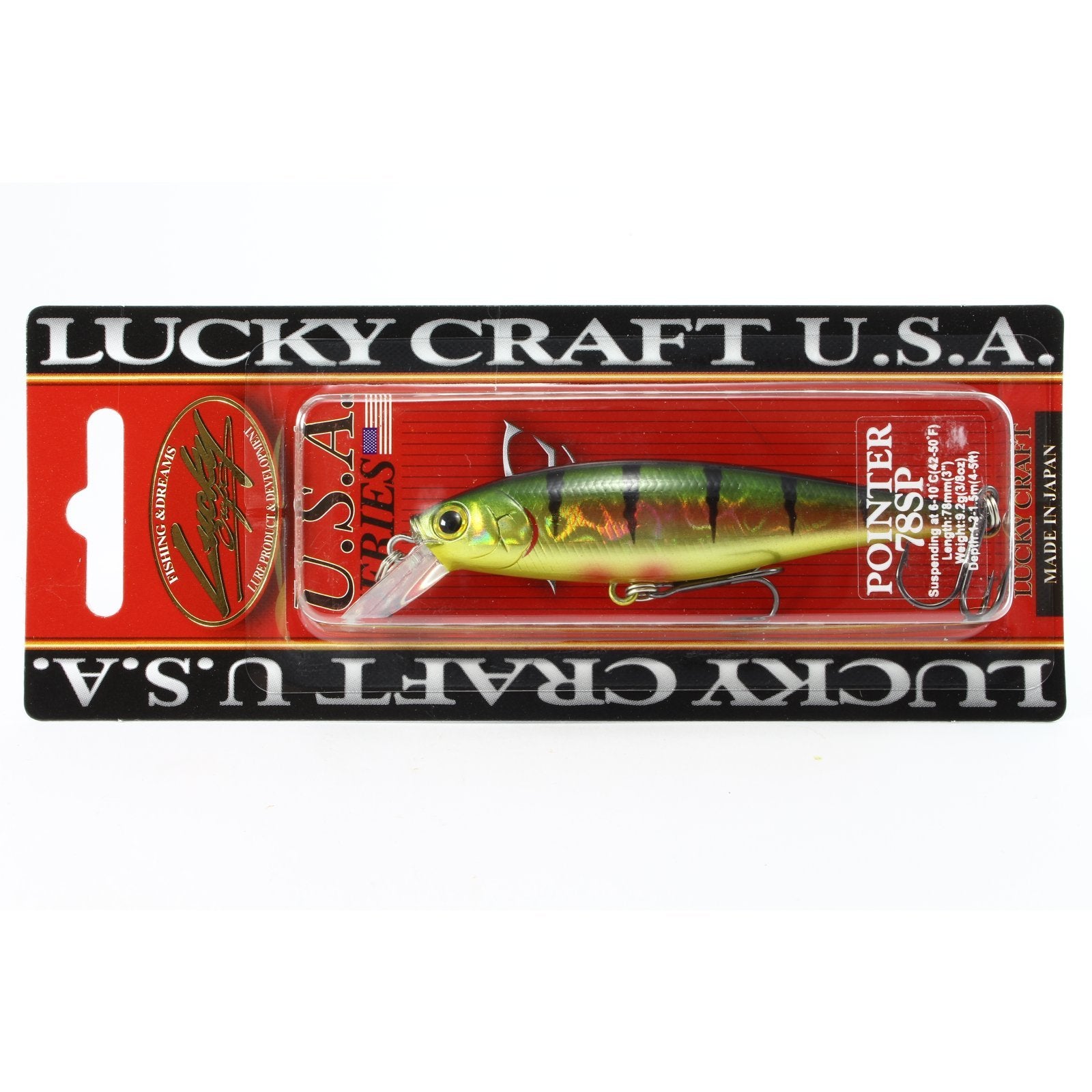 Lucky Craft Pointer 78 SP Aurora Gold Northern Perch