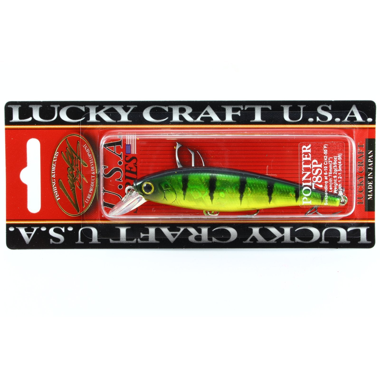 Lucky Craft Pointer 78 SP Aurora Green Perch