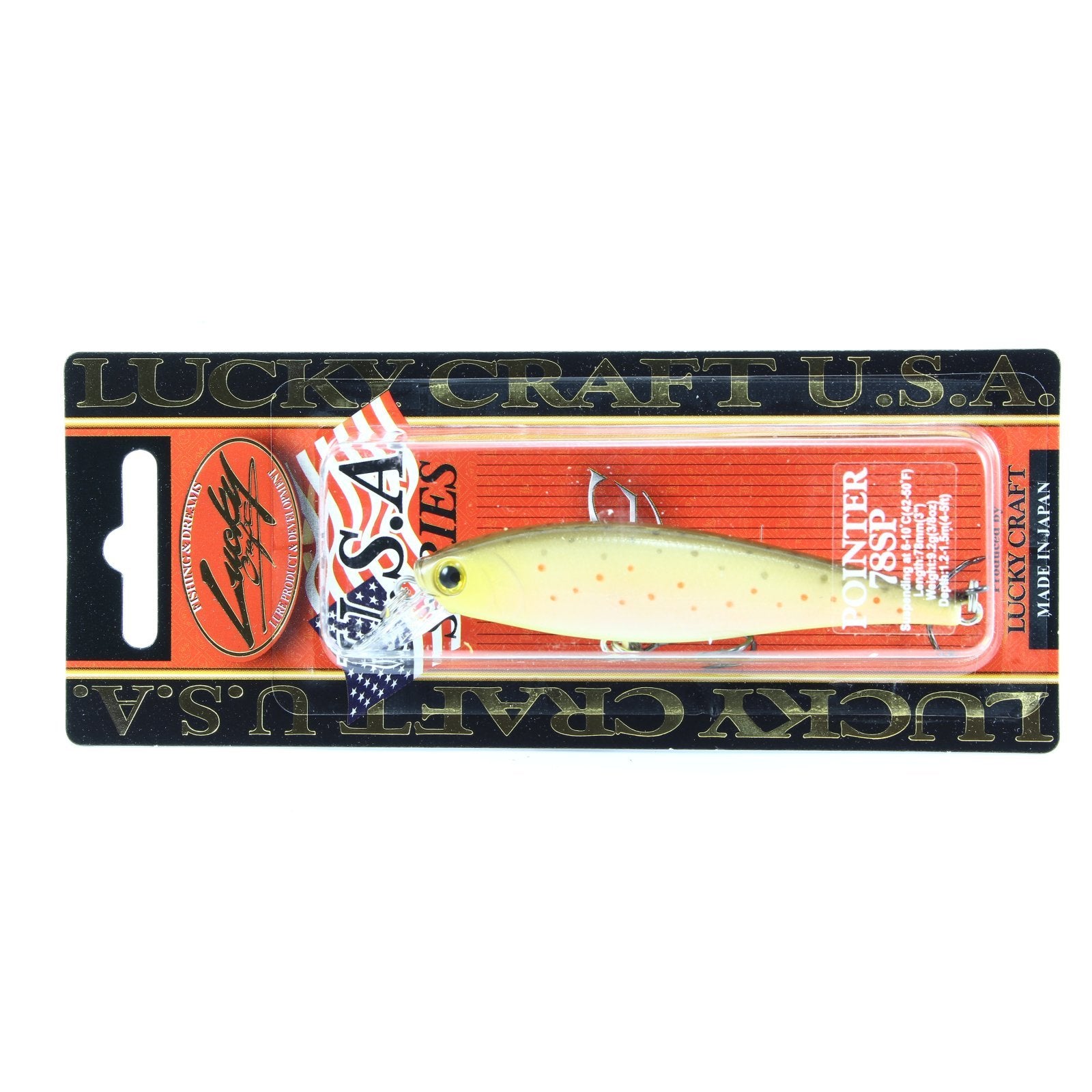 Lucky Craft Pointer 78 SP Brown Trout