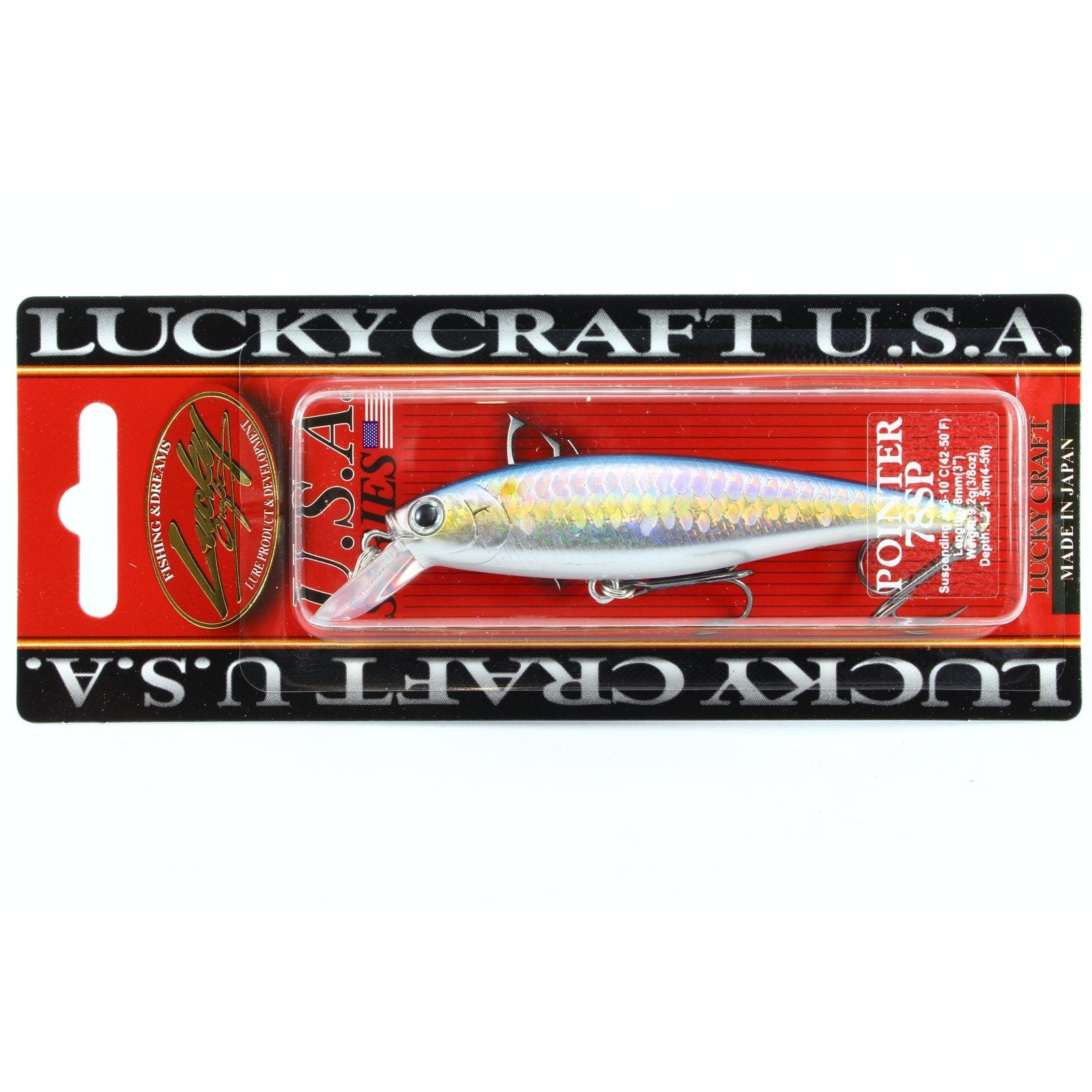 Lucky Craft Pointer 78 SP MS American Shad