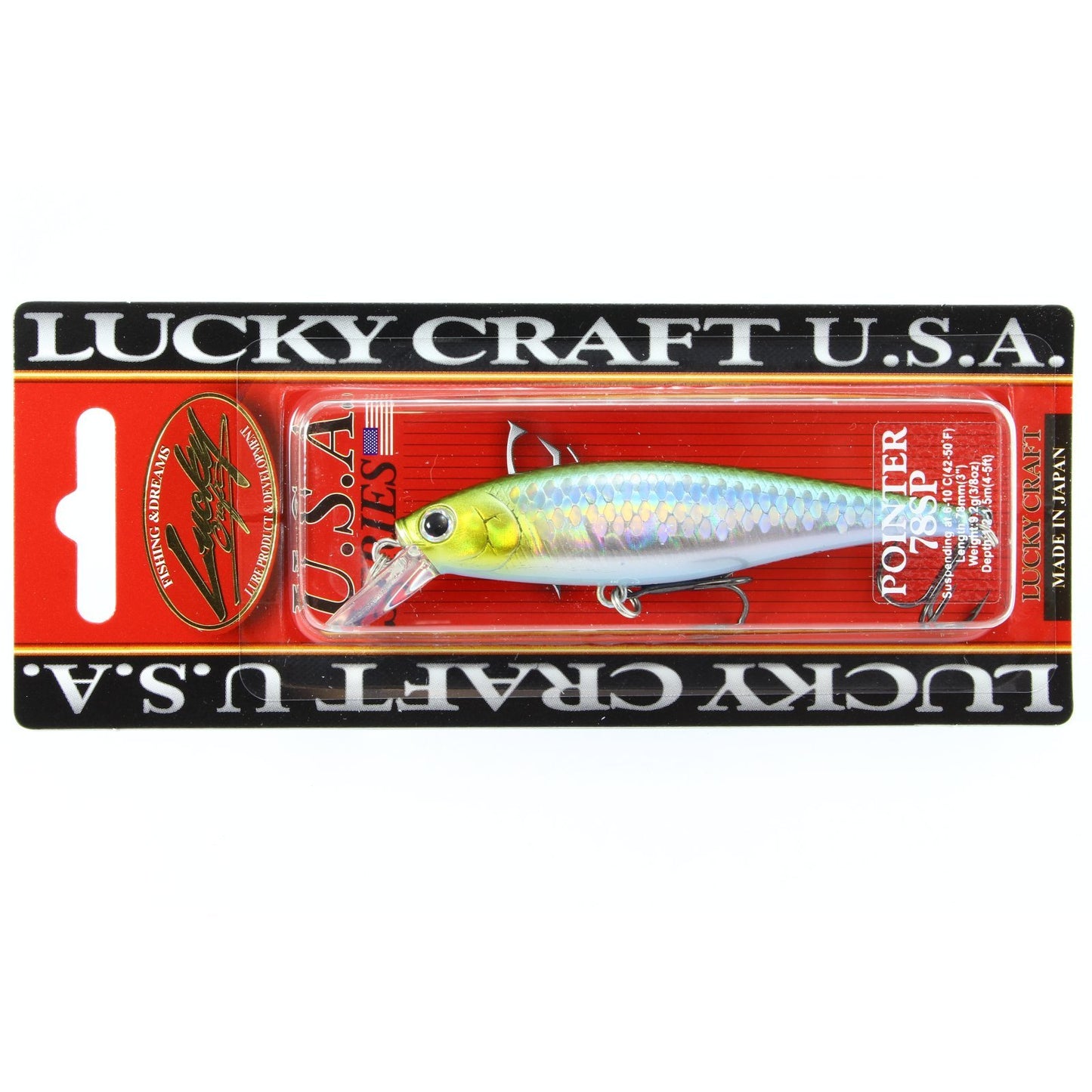 Lucky Craft Pointer 78 SP MS Japan Shad