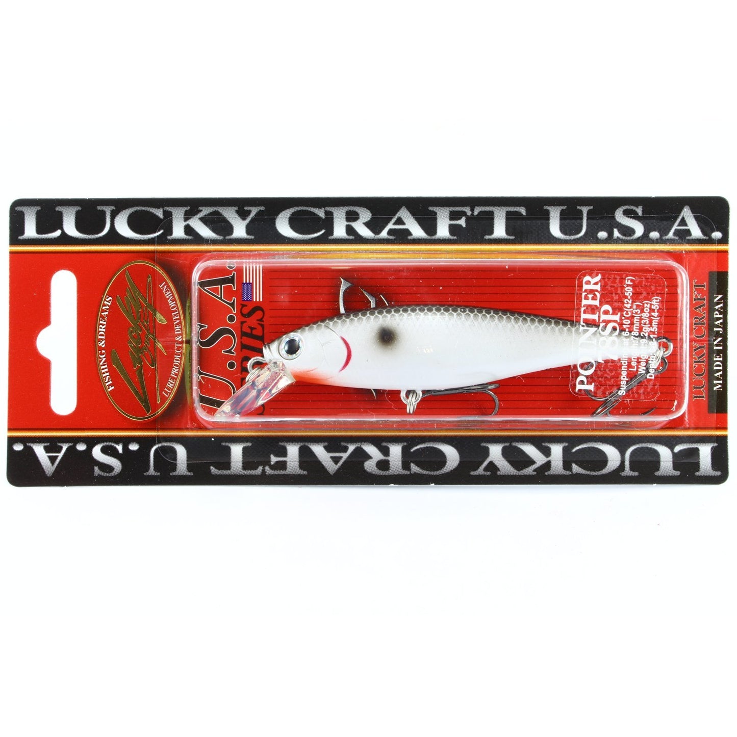 Lucky Craft Pointer 78 SP Original Tenessee Shad