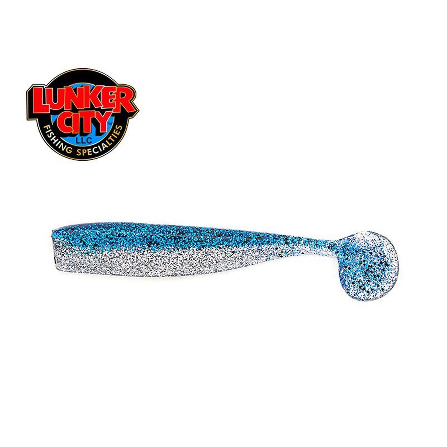 Lunker City Shaker Gummifisch Blue Ice