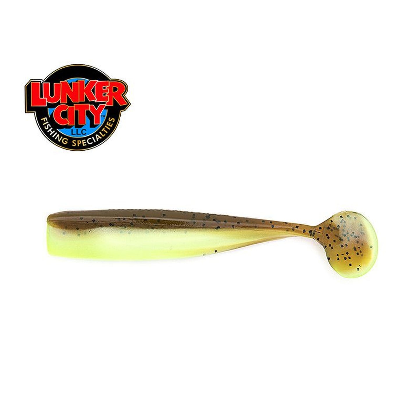 Lunker City Shaker Gummifisch Brown Pepper Chart
