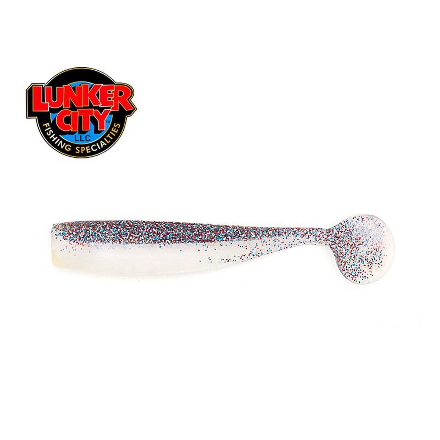 Lunker City Shaker Gummifisch Firecracker Shad