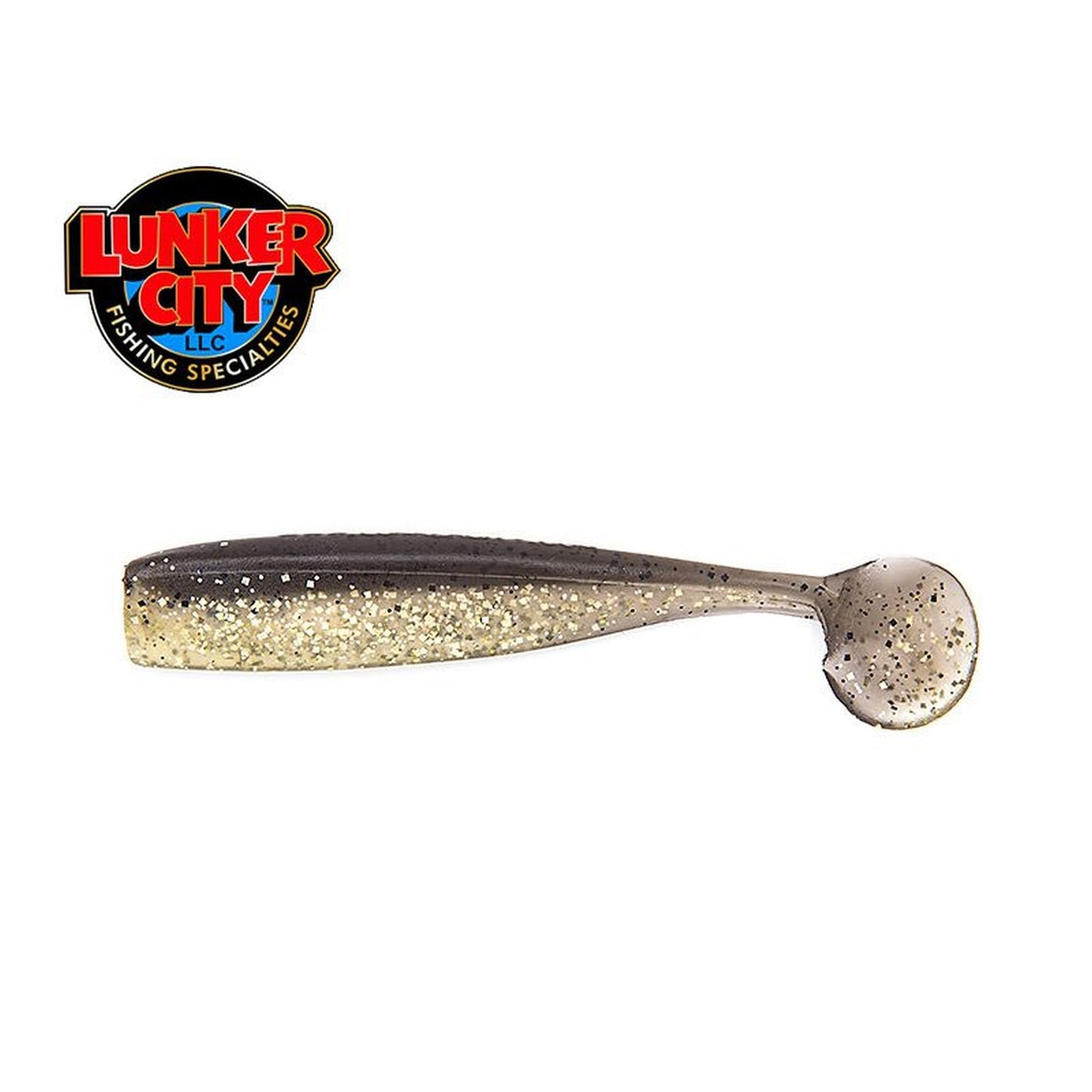 Lunker City Shaker Gummifisch Gold Flash