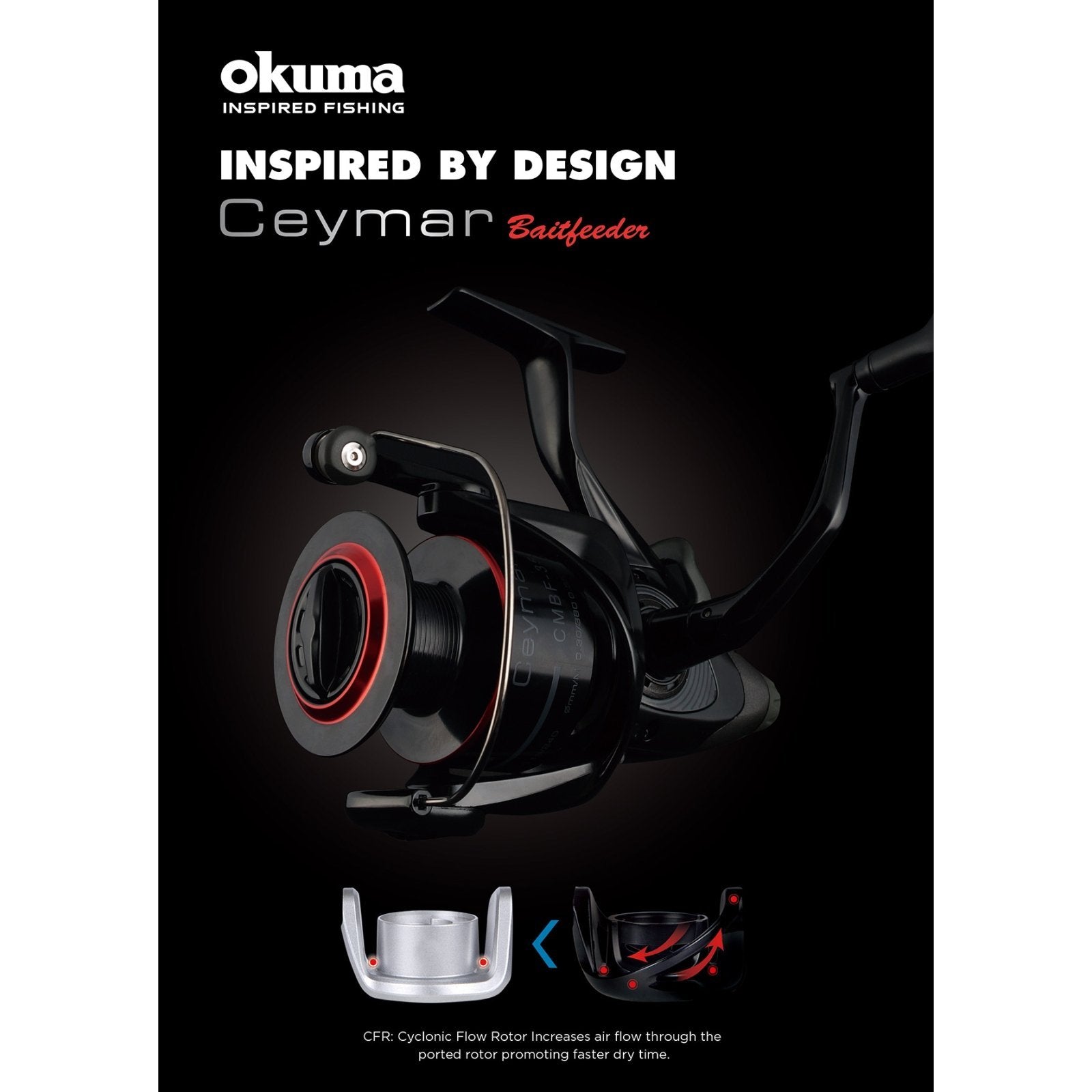 okuma ceymar bf Okuma Ceymar BF Angelrolle Freilaufrolle Baitfeeder – Thodano Fishing