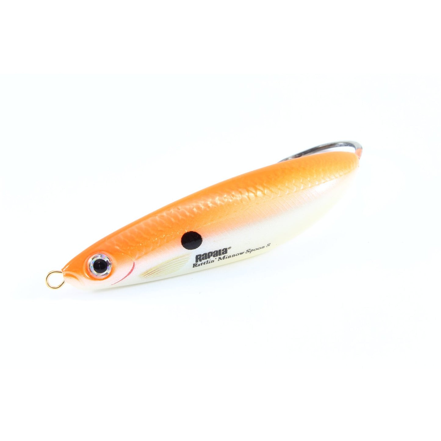 Rapala Rattlin Minnow Spoon 8 FRP Fluorescent Red Pearl
