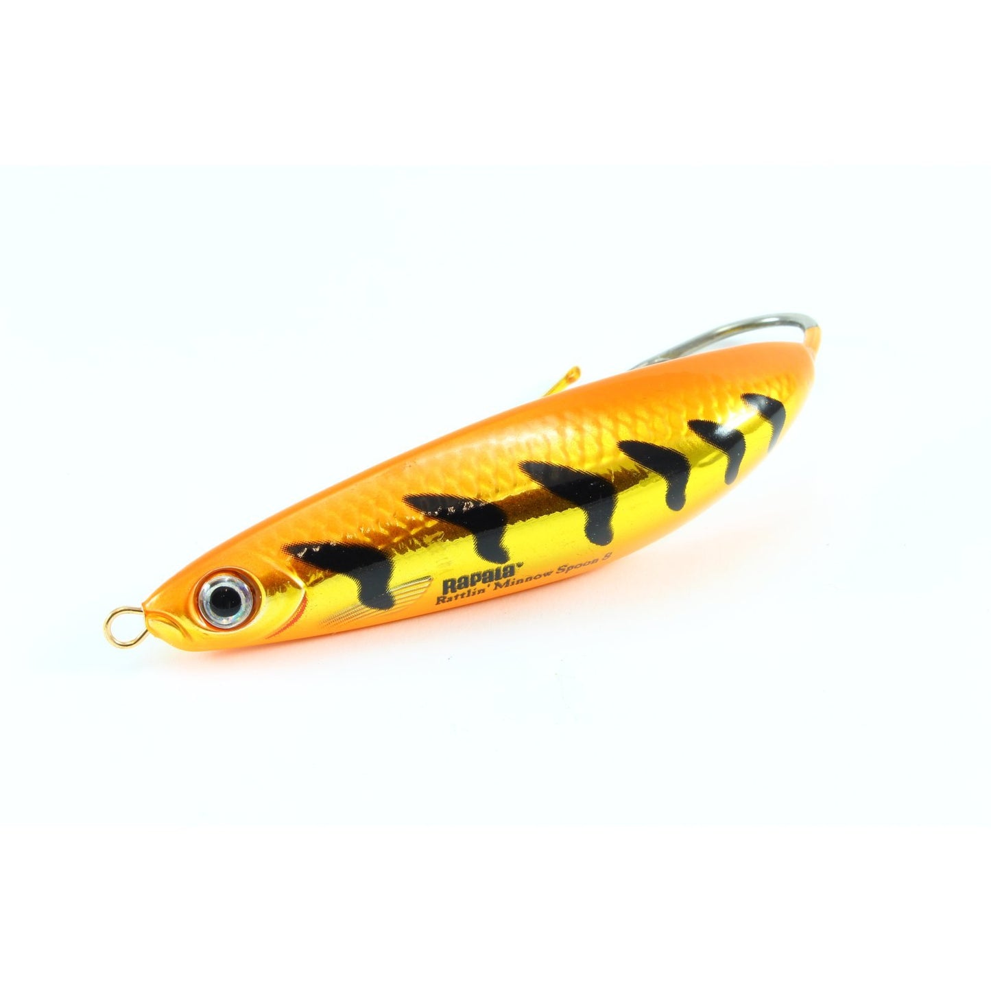 Rapala Rattlin Minnow Spoon 8 GFRT Gold Fluorescent Red Tiger