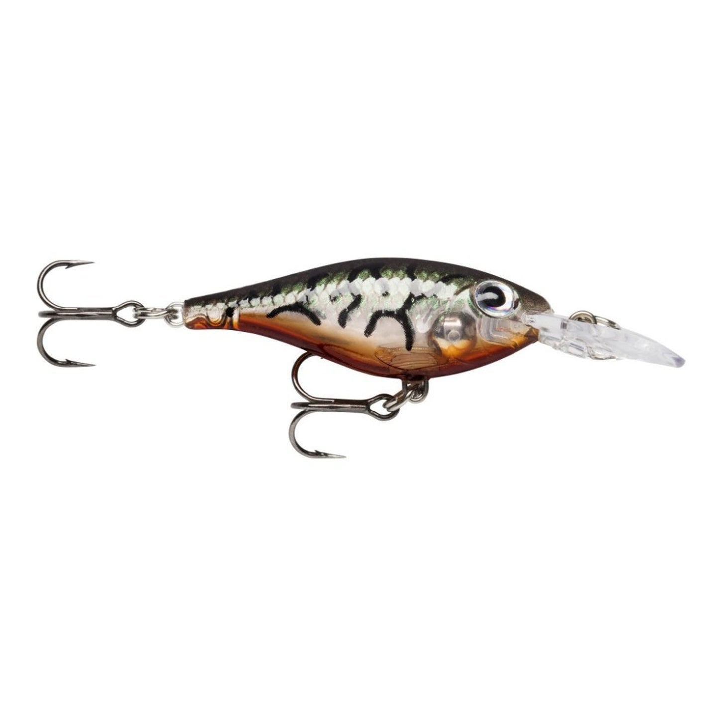 Rapala Ultra Light Shad 4 GLTU Glass Lucent Tiger UV