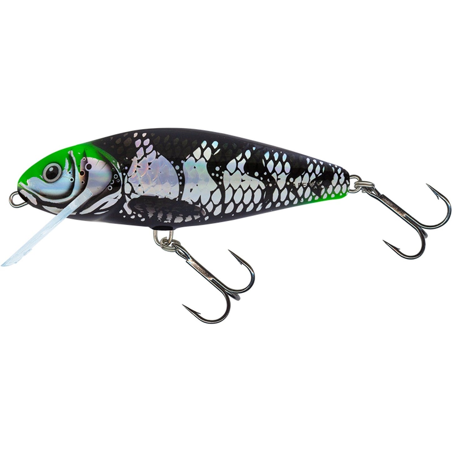 Salmo PERCH FLOATING 12 Holo Dark Green Head