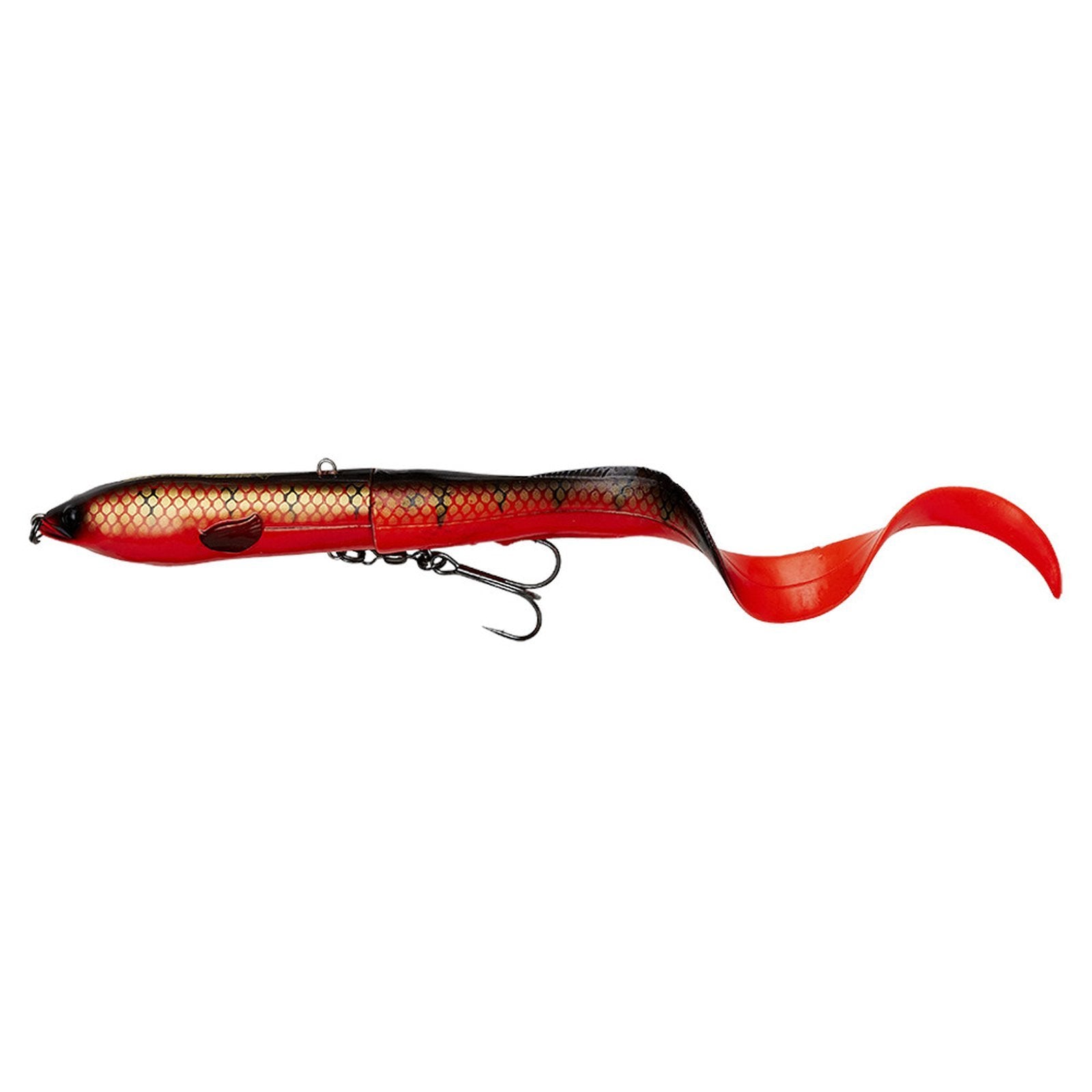 Savage Gear 3D Hard Eel 17 cm Red N Black