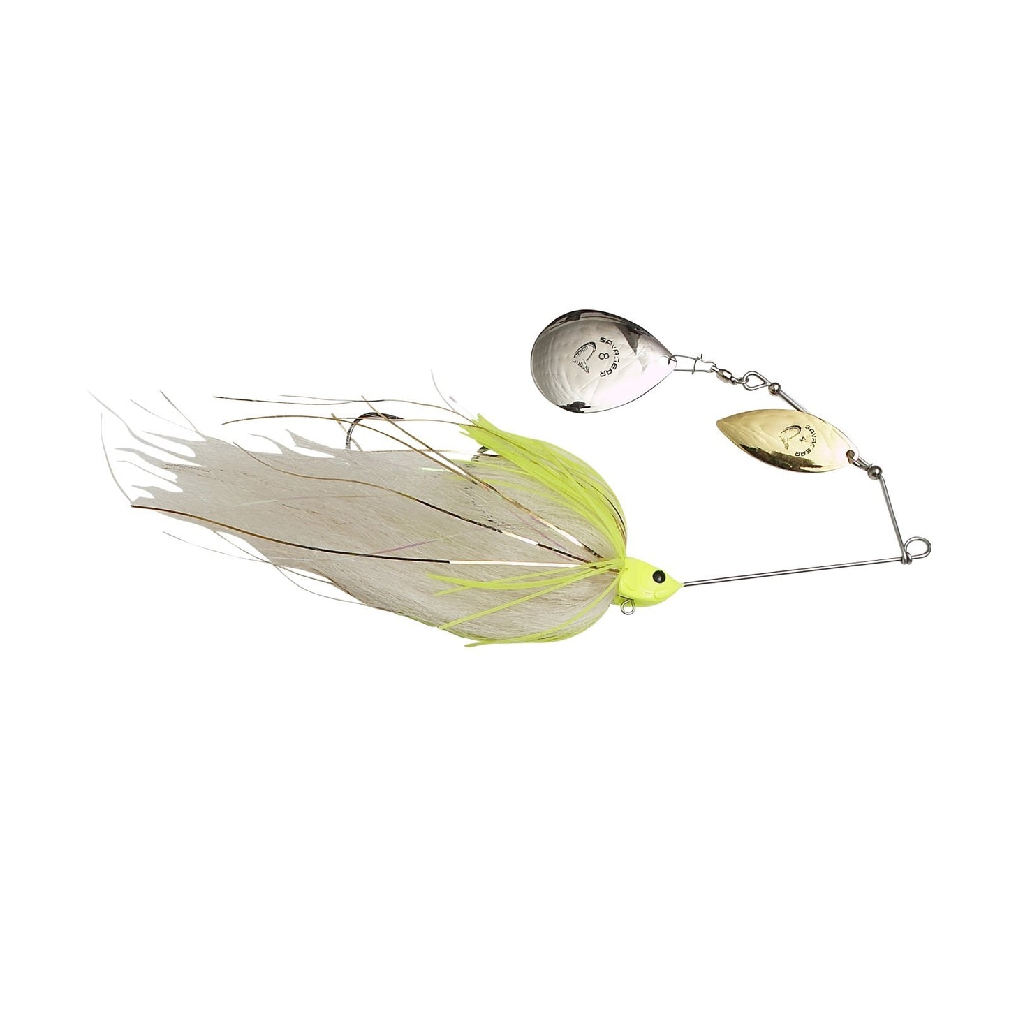 Savage Gear DaMegaBush 55 g White Chartruese
