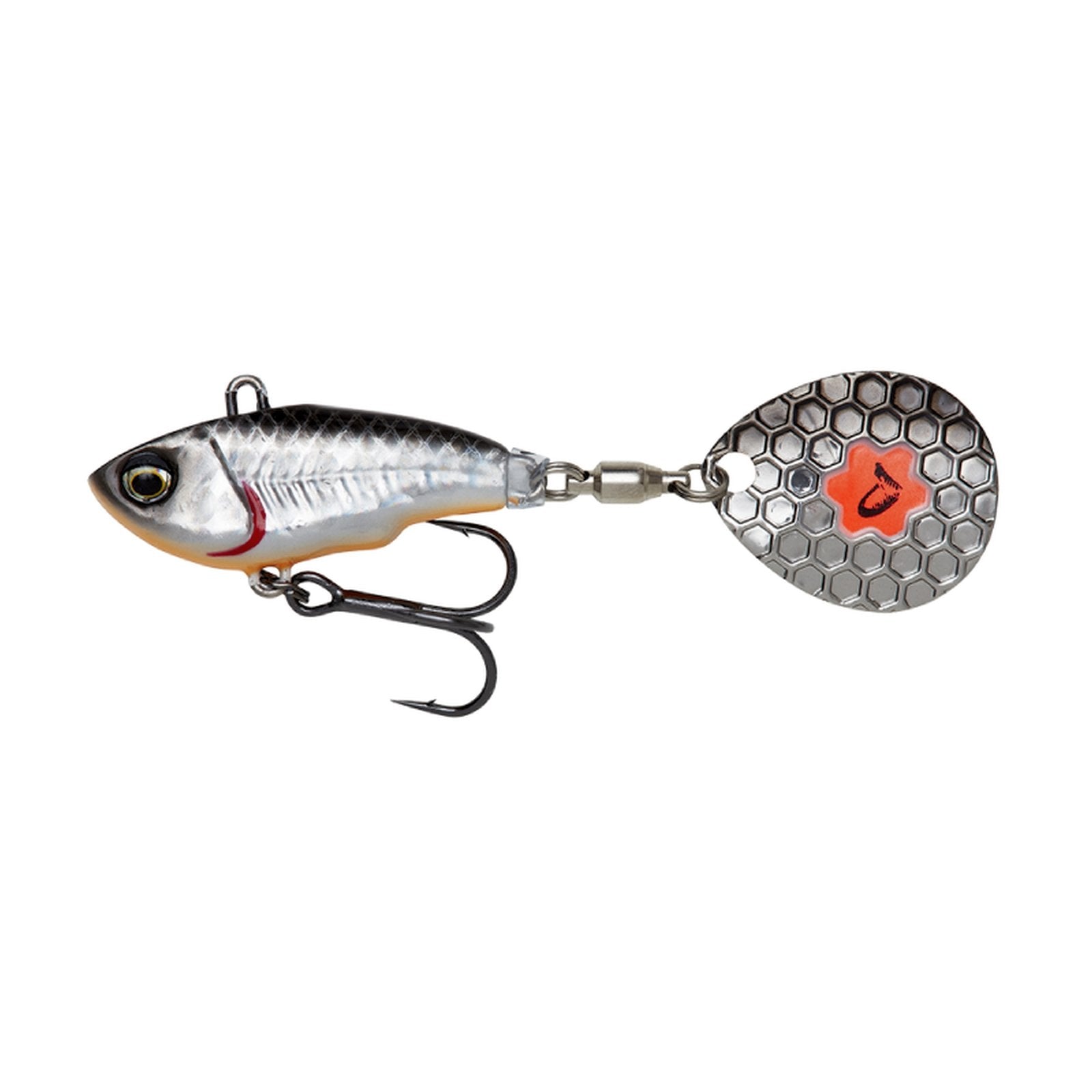 Savage Gear Fat Tail Spin Dirty Silver