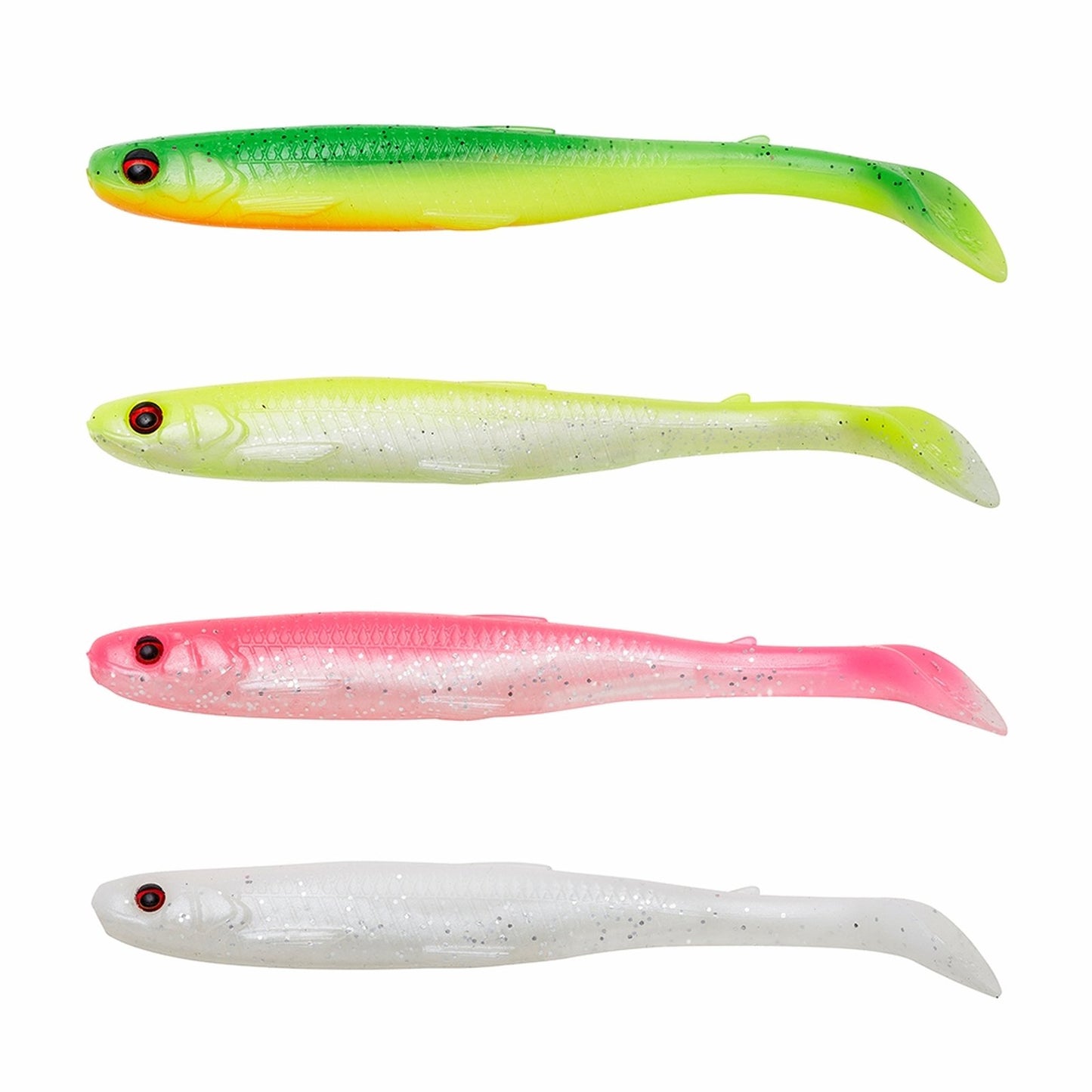 Savage Gear Slender Scoop Shad Mix Dark Water Mix