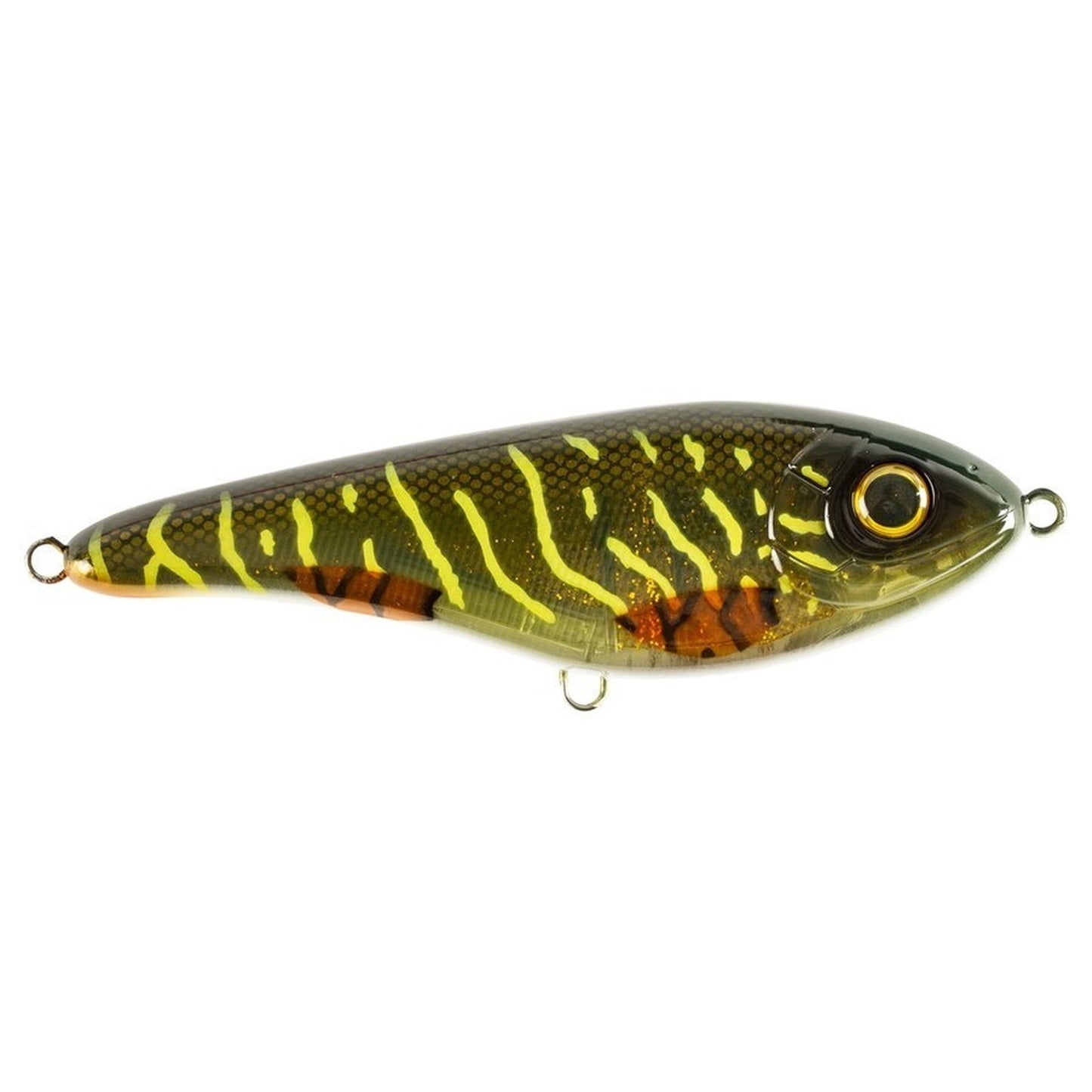 Strike Pro Buster Jerk II 12 C755 Green Motoroil Pike UV
