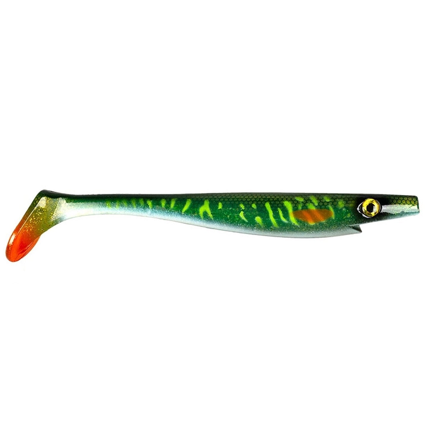Strike Pro The Pig Shad MN3 Green Motoroil Pike UV