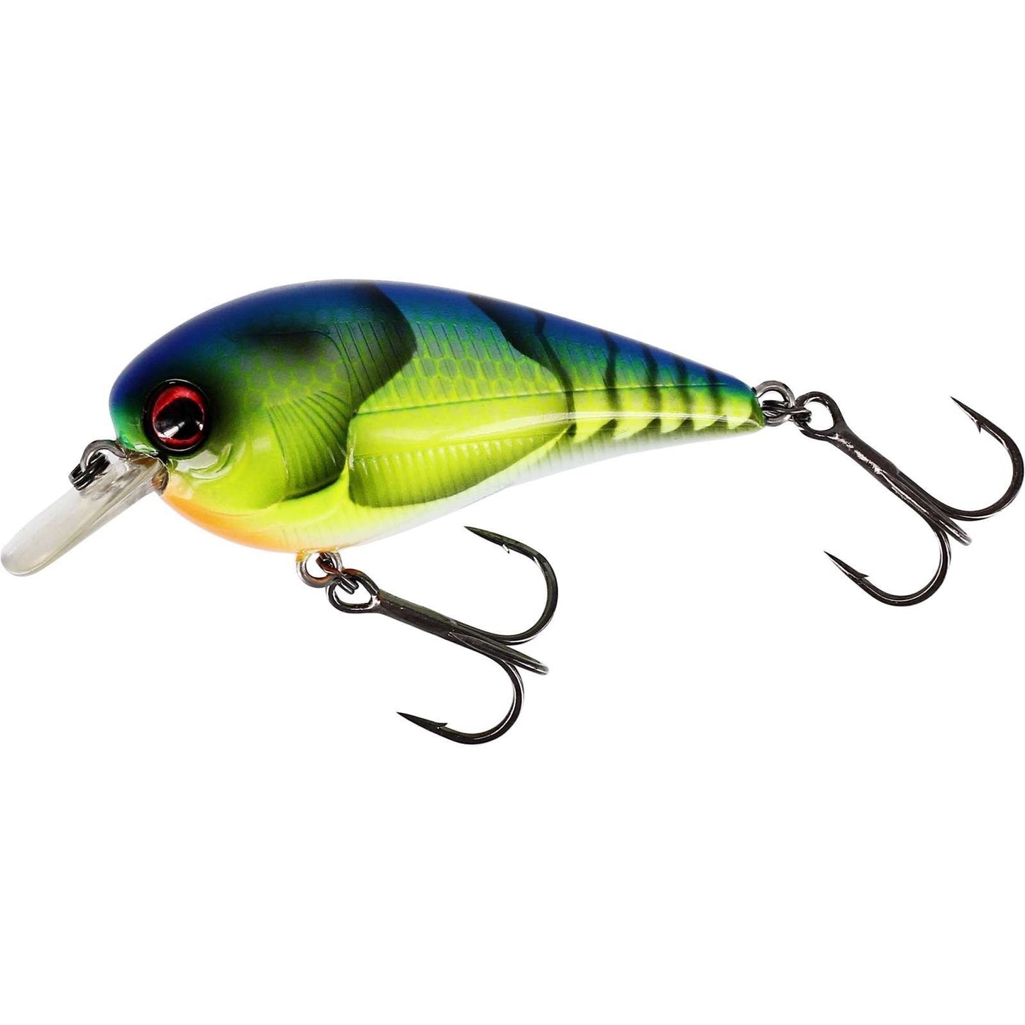 Westin Bassbite Squarebill Chartreuse Blue Craw