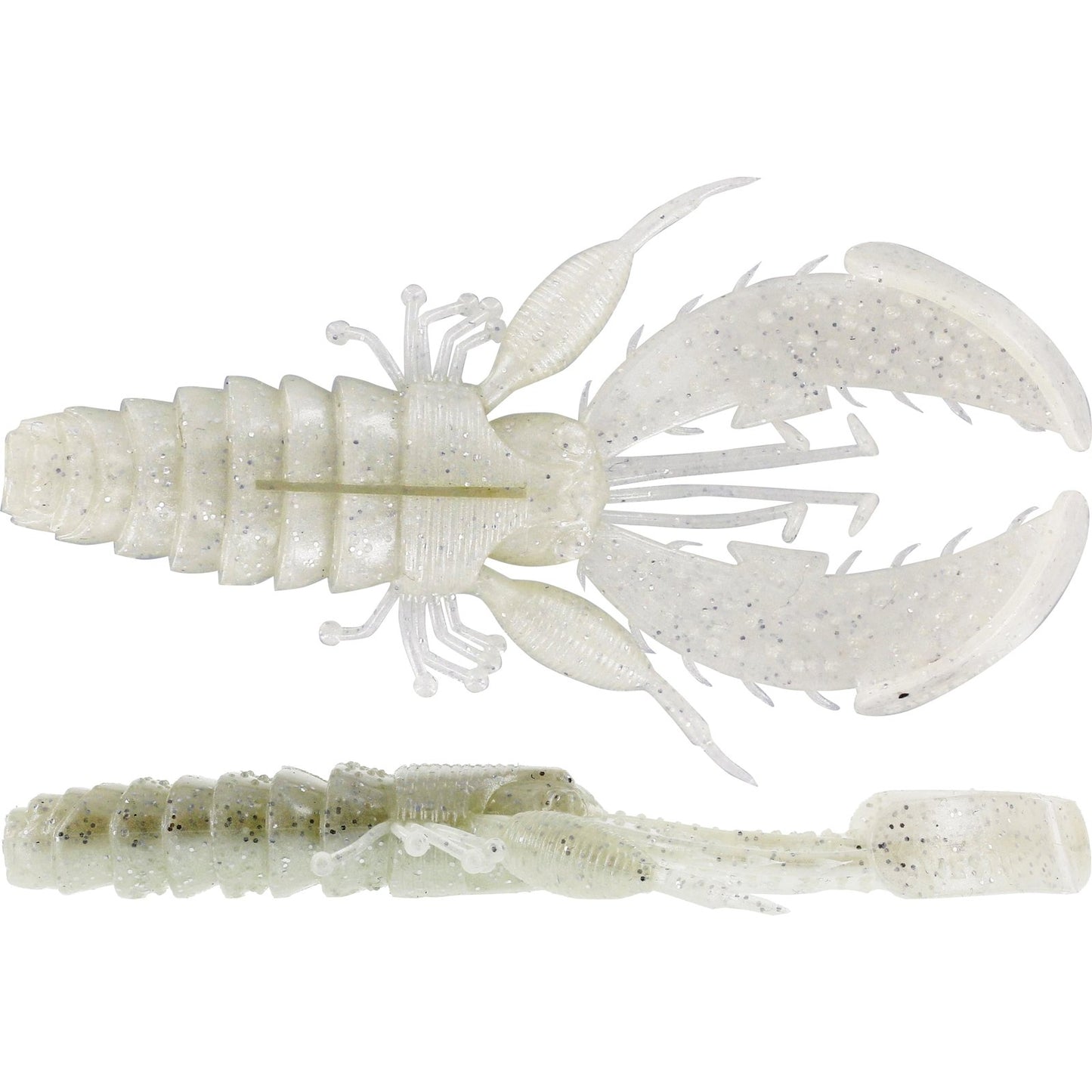 Westin CreCraw Creaturebait Glow White