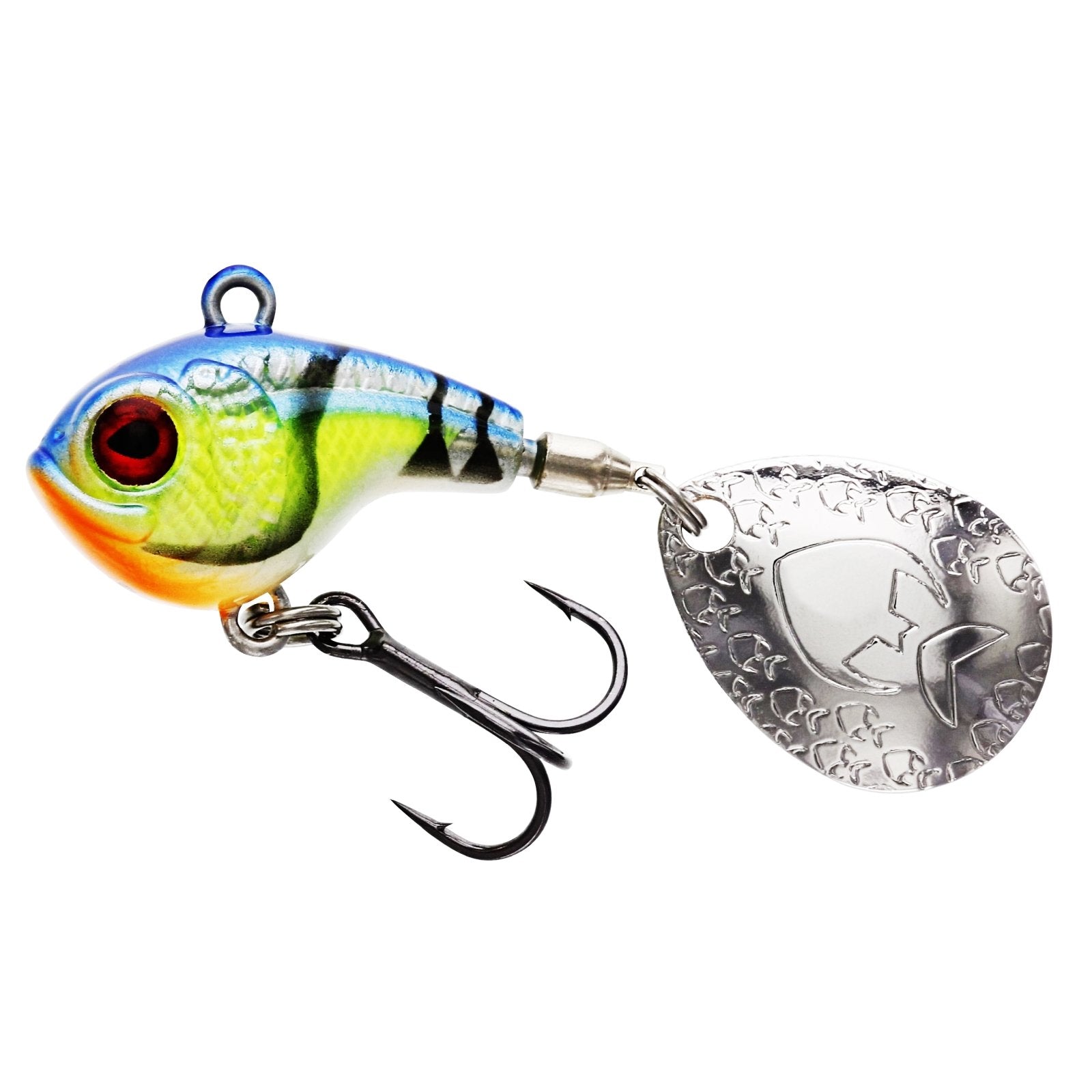 Westin Dropbite Spin Tail Jig Chartreuse Blue Craw
