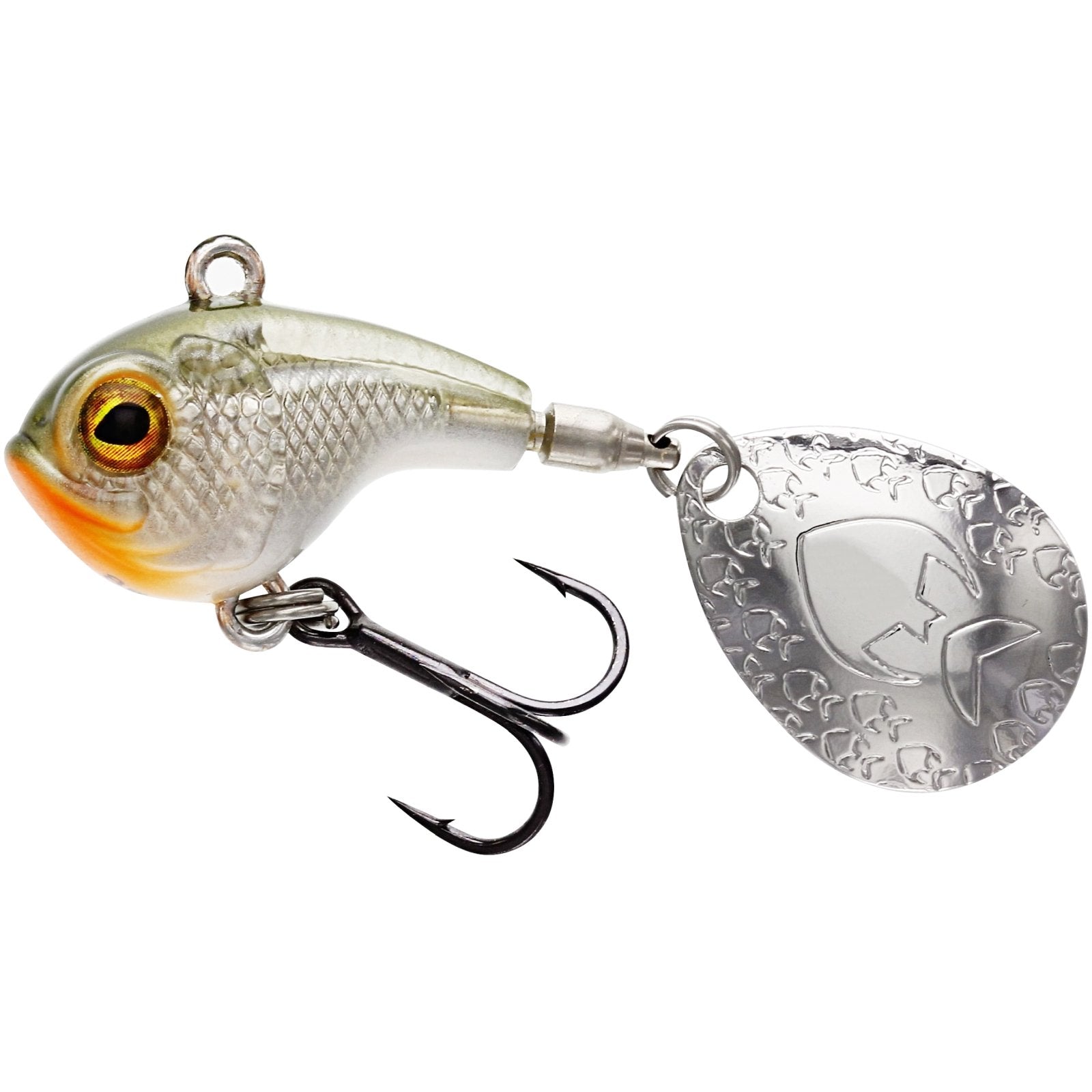 Westin Dropbite Spin Tail Jig Clear Olive