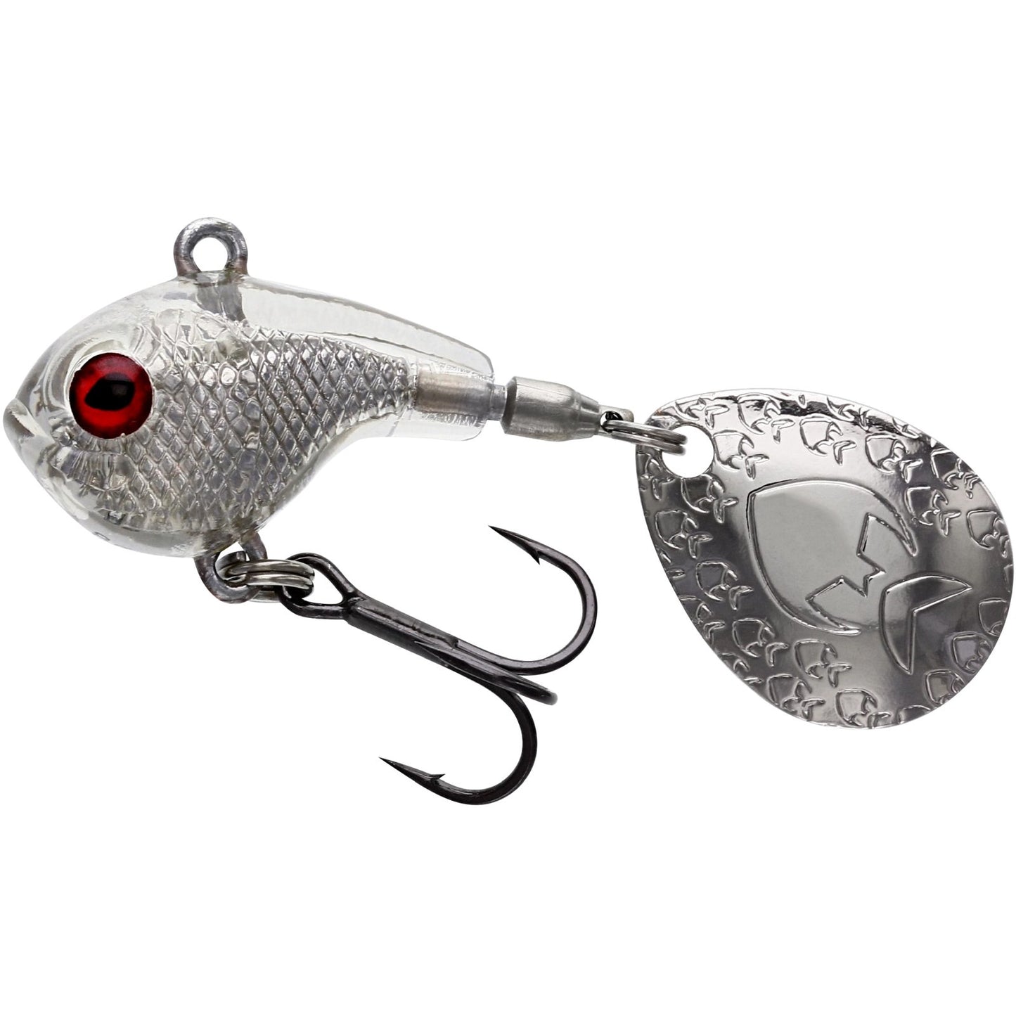 Westin Dropbite Spin Tail Jig Crystal