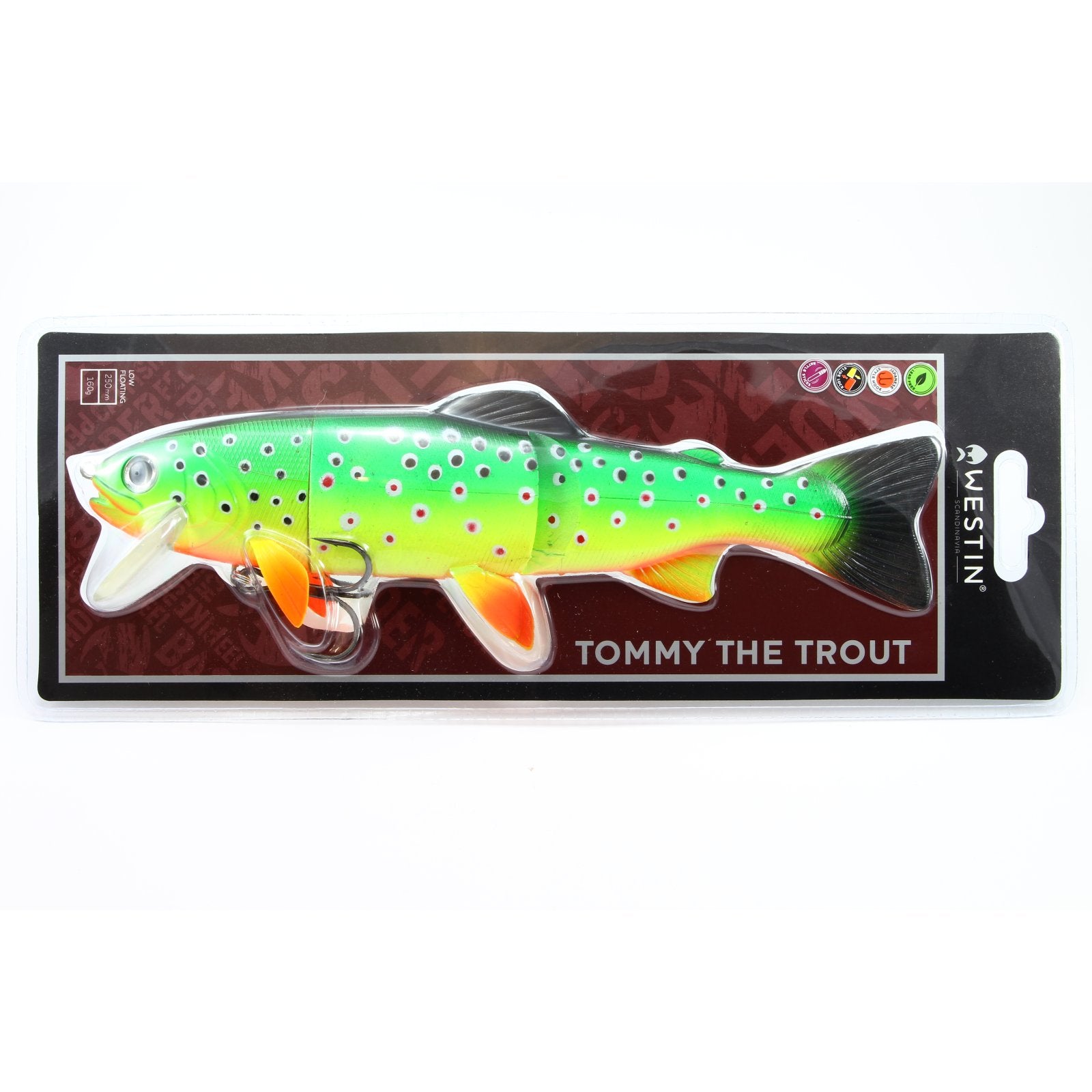 Westin Tommy The Trout Crazy Firetiger