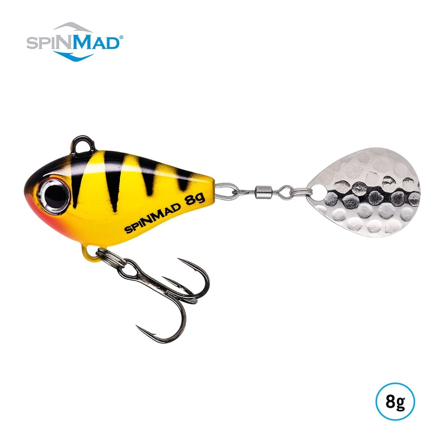 Lieblingskoeder SpinMad Jigmaster Farbe Lemon Tiger 8 g