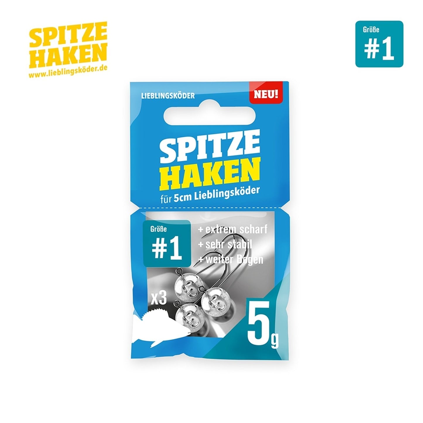 Lieblingskoeder Spitze Haken 1 5 g