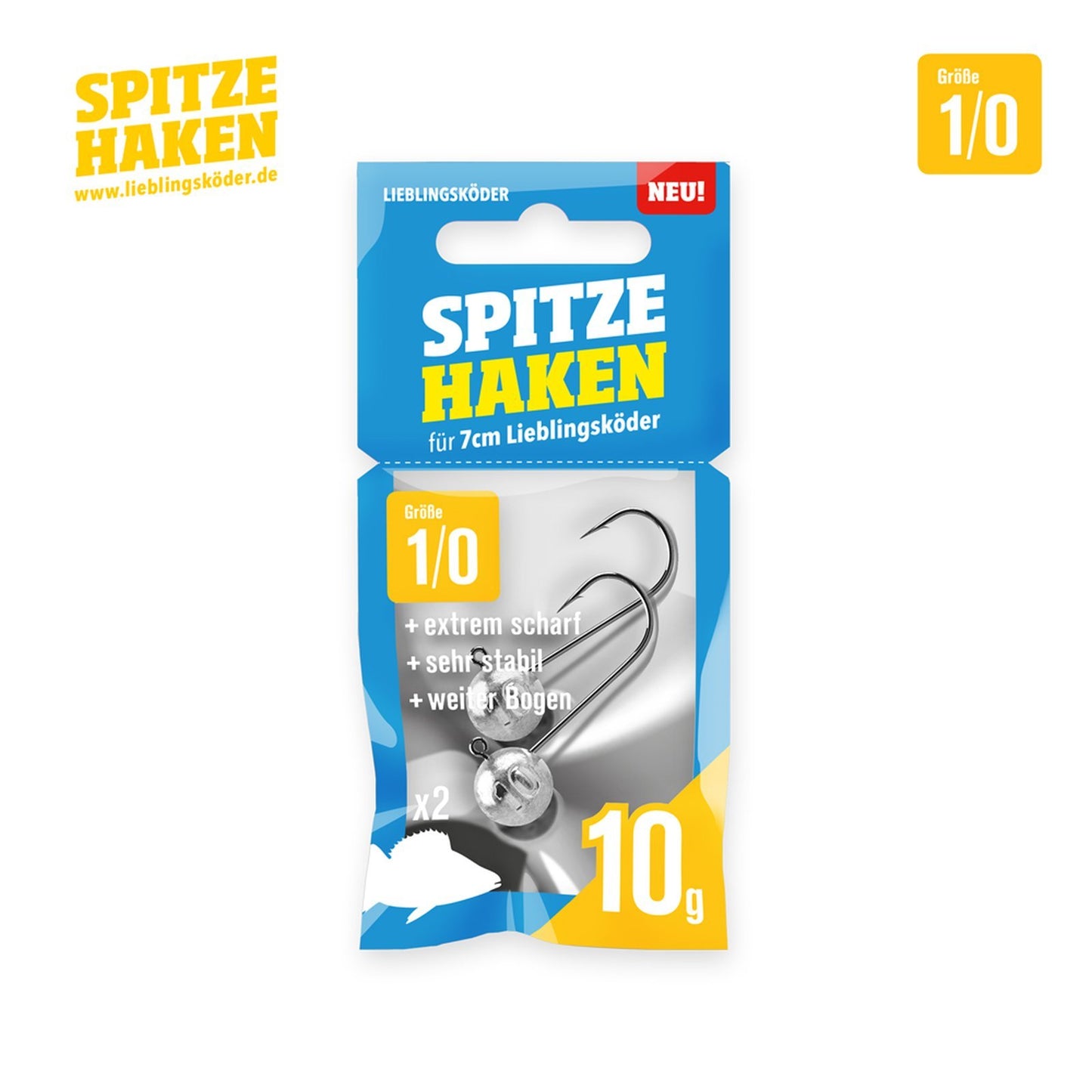 Lieblingskoeder Spitze Haken 10 10 g